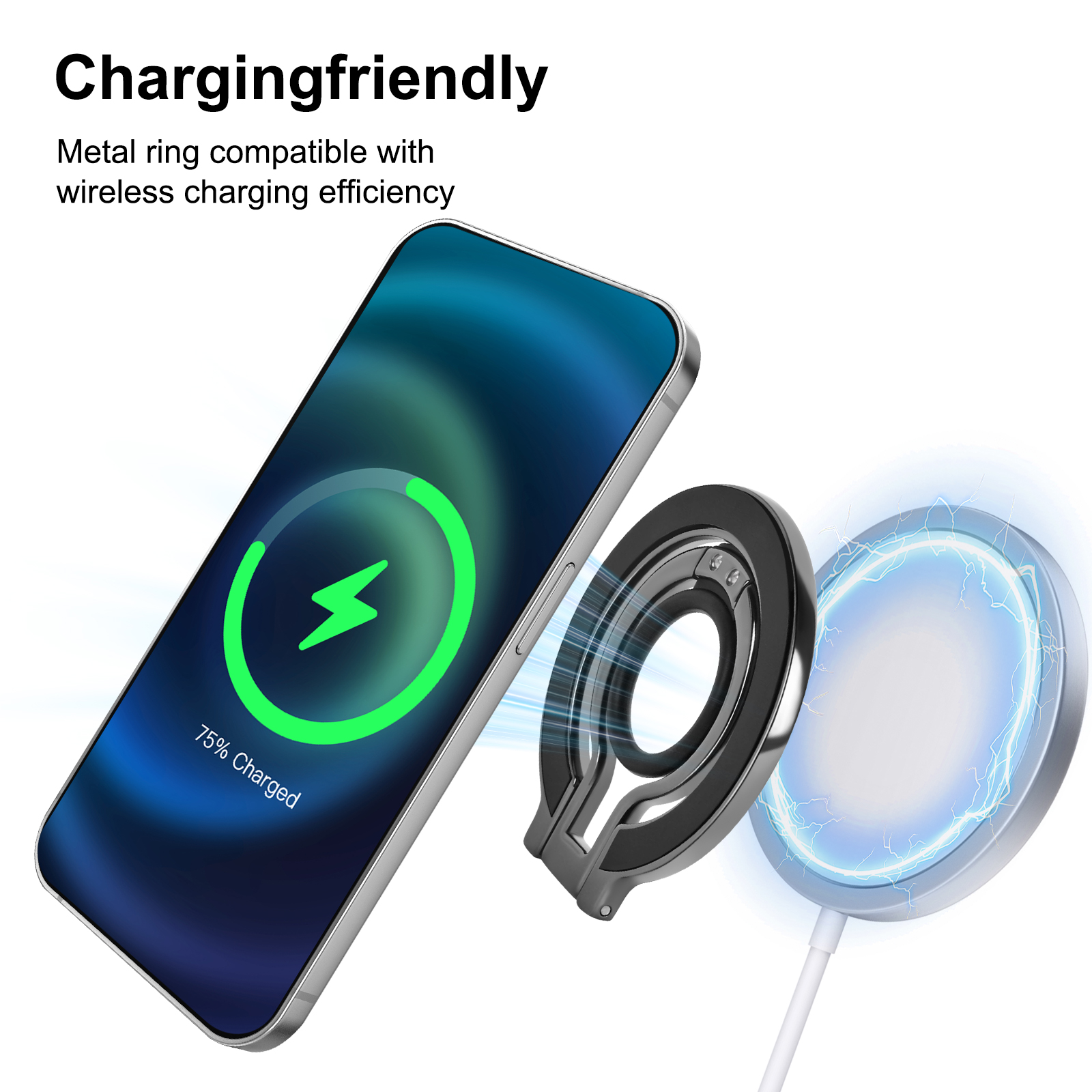 Phone-Holders-iCreate-Magnetic-Metal-Kickstand-Ring-Stand-Compatible-for-MagSafe-and-Android-Smartphones-Orange-44