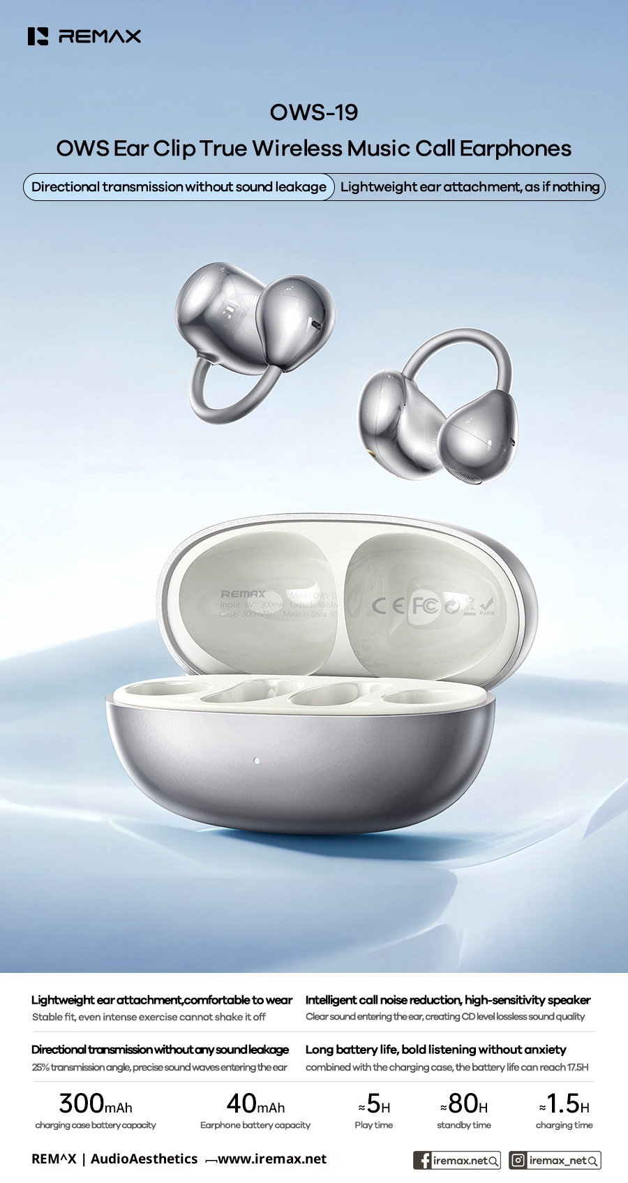 Headphones-REMAX-OWS-Earclip-Wireless-Music-Call-Bluetooth-Headset-E-sports-Low-Delay-Sports-Headset-Silver-8