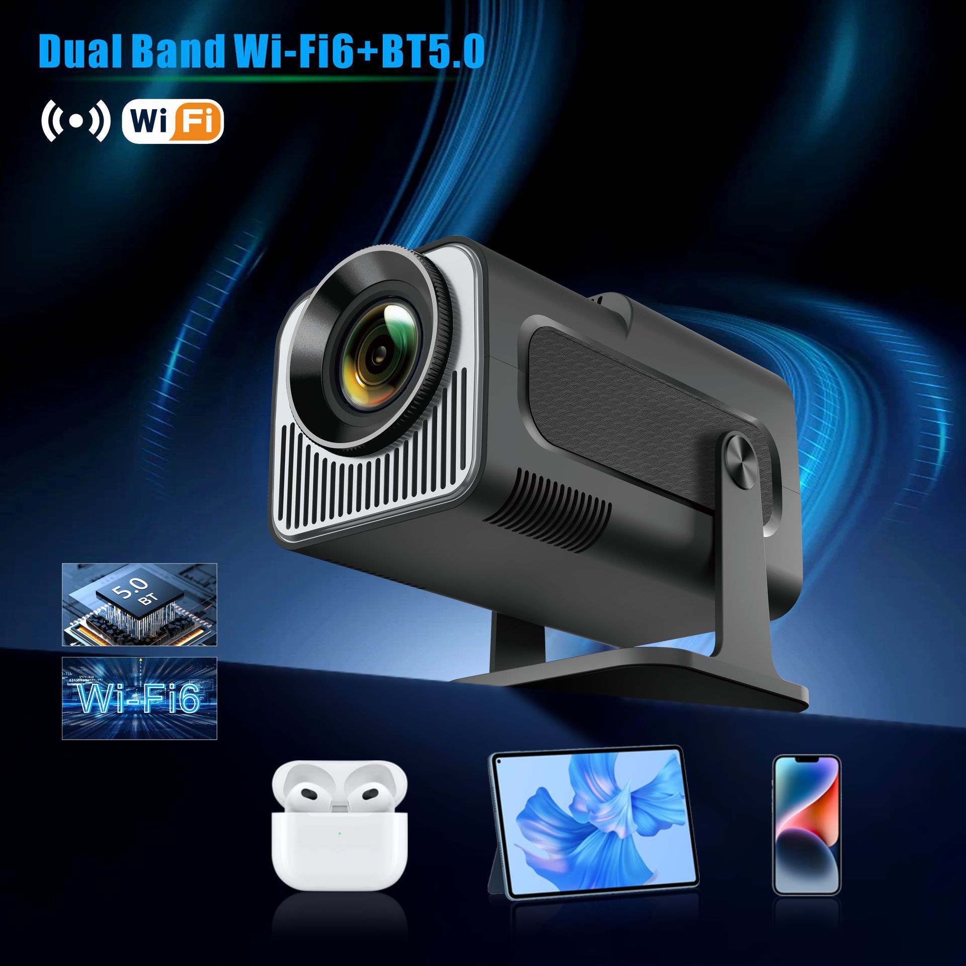 Projectors-Intelligent-projector-HD-720P-home-theater-projection-hd-projector-home-bedroom-portable-business-office-projector-projection-wall-6