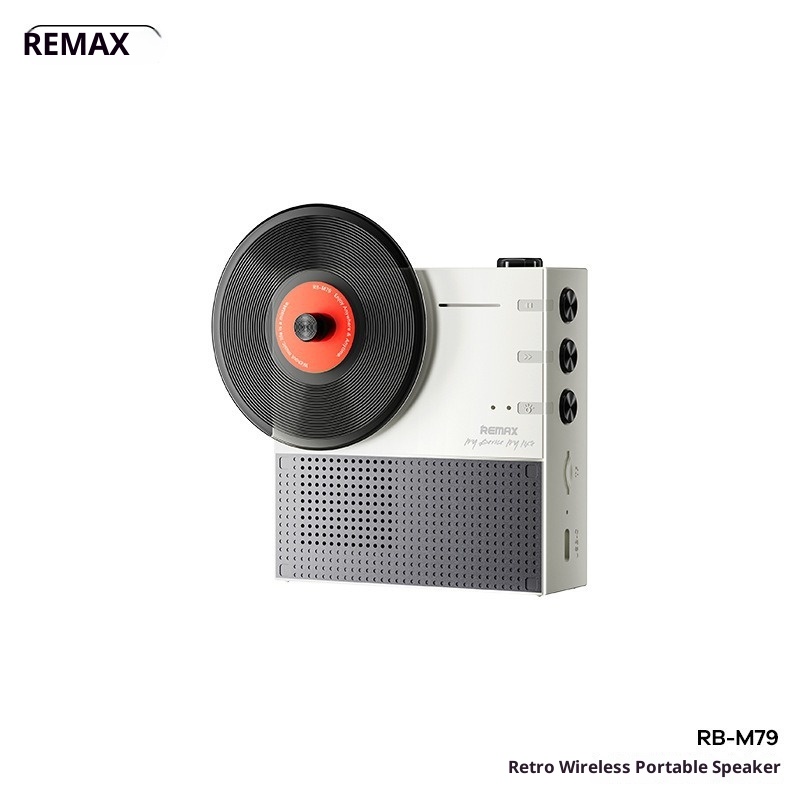 Smart-Speakers-REMAX-retro-record-classic-design-surround-stereo-sound-long-battery-life-Bluetooth-audio-ceramic-white-4