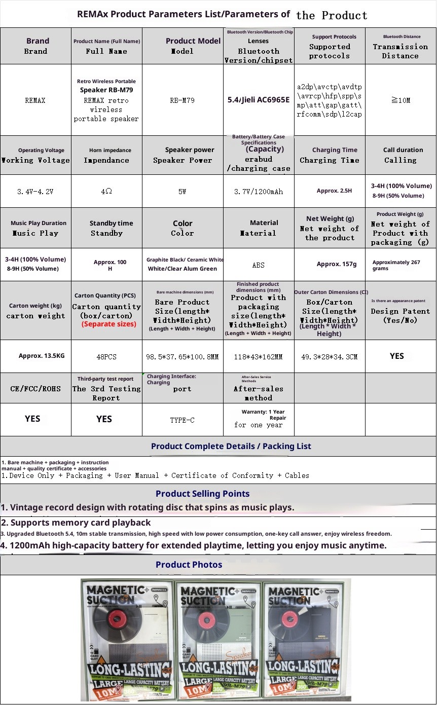 Smart-Speakers-REMAX-retro-record-classic-design-surround-stereo-sound-long-battery-life-Bluetooth-audio-clear-alum-green-7