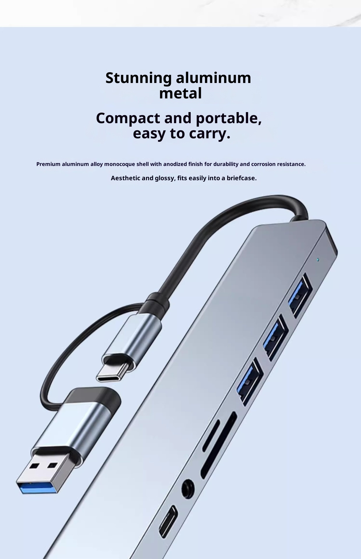 Charger-8-in-1-USB-Hub-3-0-TF-SD-Card-Reader-Multi-Port-Expander-for-Laptops-13