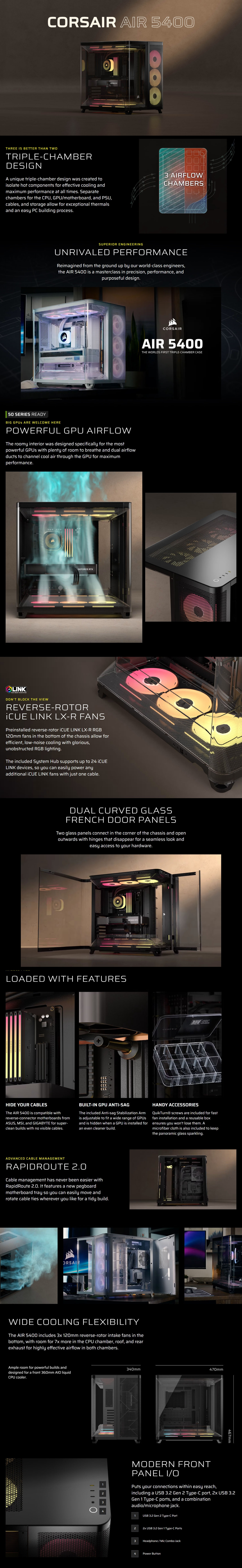 Corsair-Cases-AIR-5400-LX-R-LINK-Tempered-Glass-Mid-Tower-Black-1