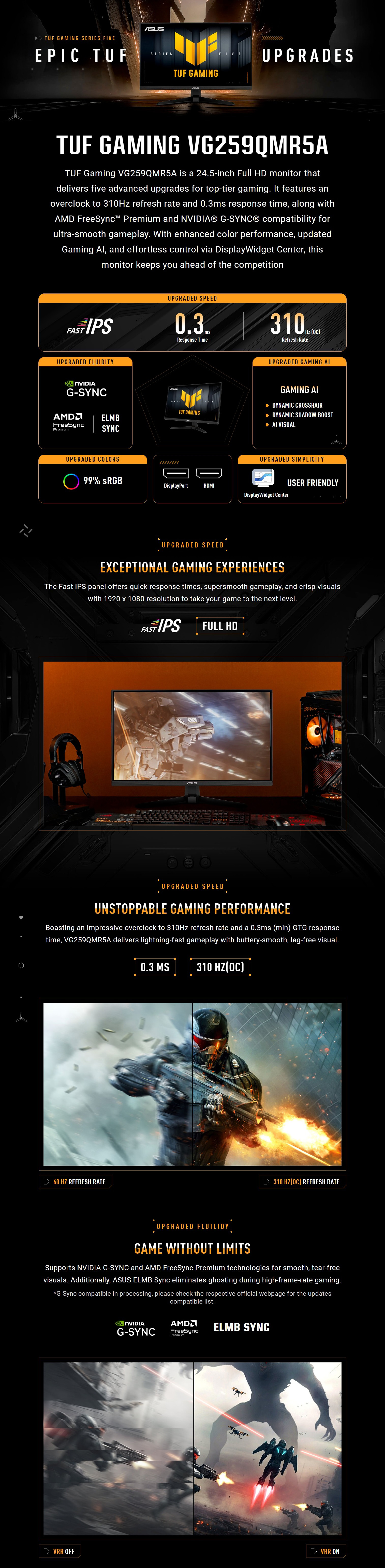 Monitors-Asus-TUF-Gaming-24-5in-FHD-Fast-IPS-310Hz-FreeSync-Premium-Gaming-Monitor-VG259QMR5A-1