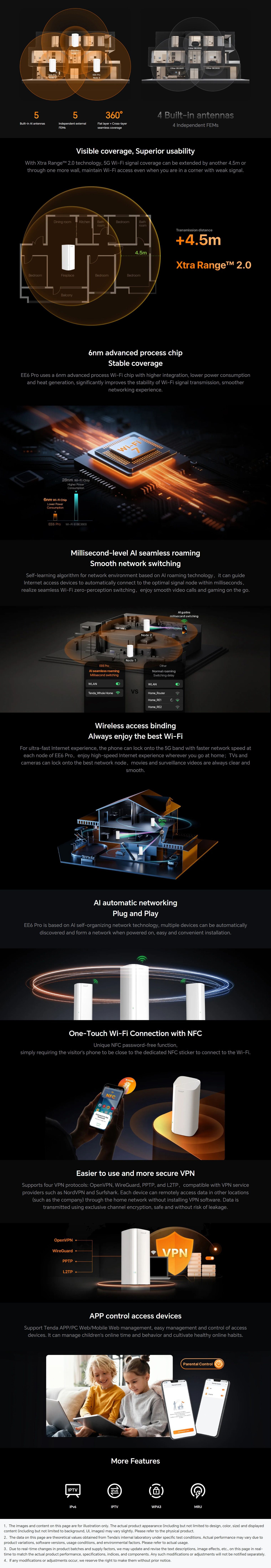 Wireless-Access-Points-WAP-Tenda-Nova-EE6-Pro-BE5100-Whole-Home-Mesh-Wi-Fi-7-System-3-Pack-EE6-Pro-3-pack-2