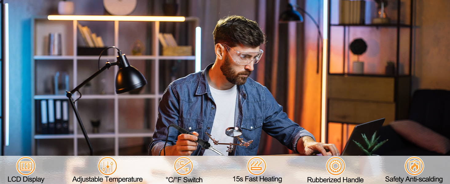 Computer-Accessories-Soldering-Iron-Set-80W-LCD-with-Adjustable-Temperature-180-520-C-13-in-1-Professional-Electric-Welding-Tool-for-Home-Maintenance-DIY-5