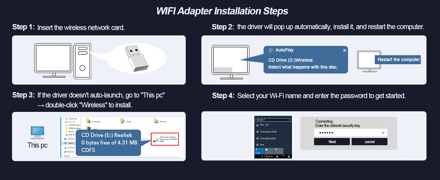 Wireless-USB-Adapters-AX900Mbps-USB-WiFi-6-Adapter-2-in-1-Bluetooth-5-4-WiFi-Adapter-2-4G-5G-Dual-Band-Wireless-Network-Transceiver-Adapter-for-Laptop-Desktop-WPA3-11