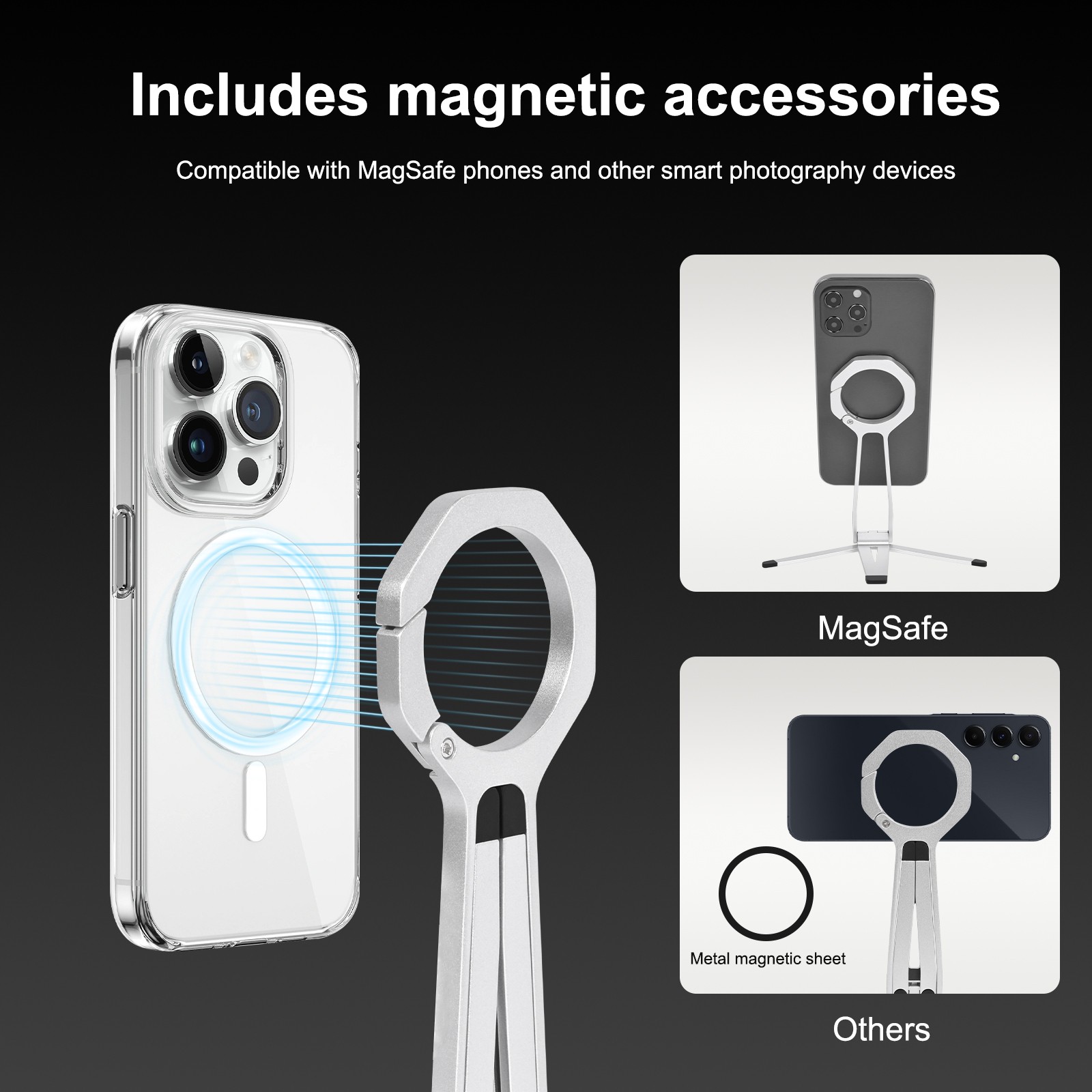Phone-Stands-iCreate-Portable-Triangle-Metal-Stand-with-Spring-Buckle-Suit-for-MagSafe-Smartphones-Live-Broadcast-Red-36