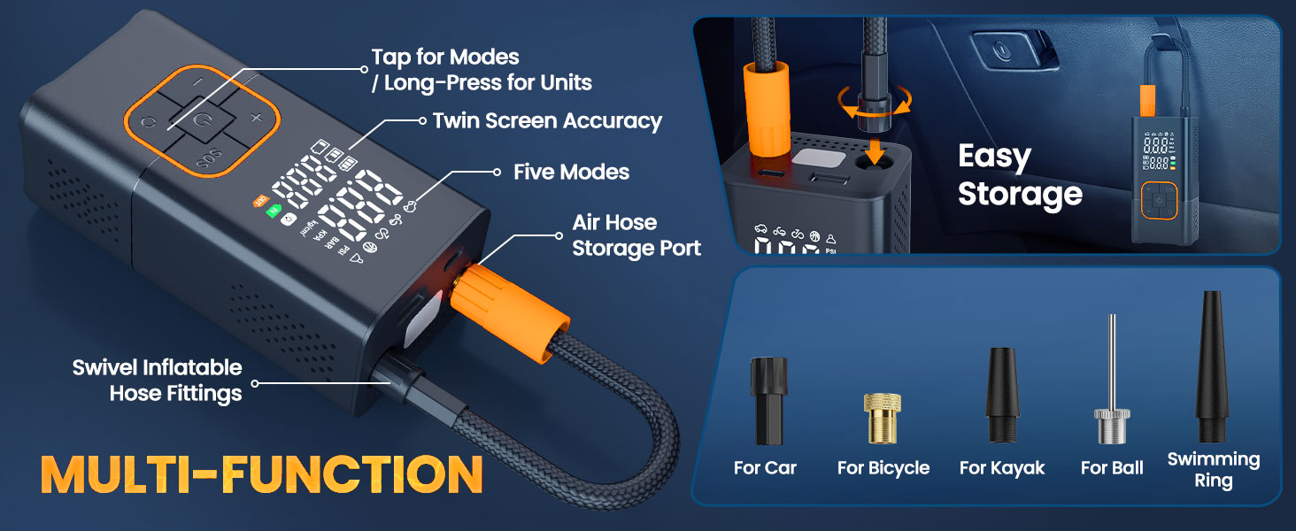 Car-Electronics-Tire-Inflator-Portable-Air-compressor-150PSl-AirPump-for-Car-Tires-Portable-Air-Compressor-withDigital-Tire-Pressure-Gauge-Cordless-Electric-BikePum-19