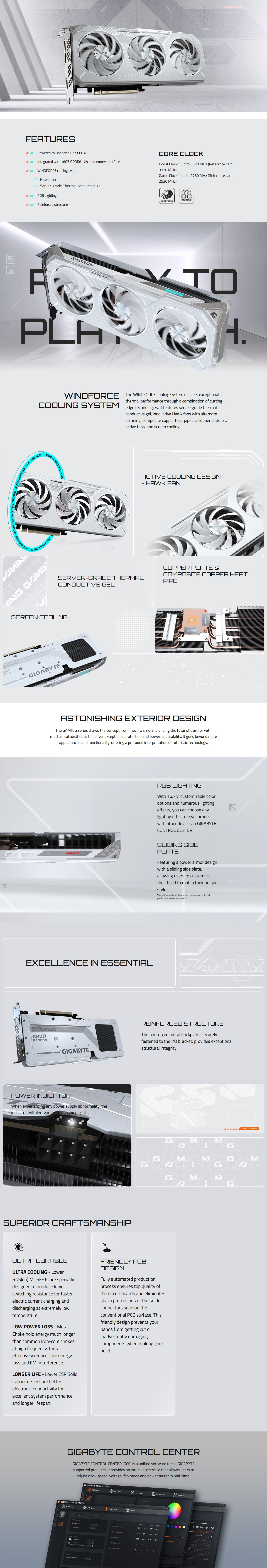 Gigabyte-Radeon-RX-9060-XT-Gaming-OC-Ice-16G-Graphics-Card-GV-R906XGAMINGOCICE-16GD-1