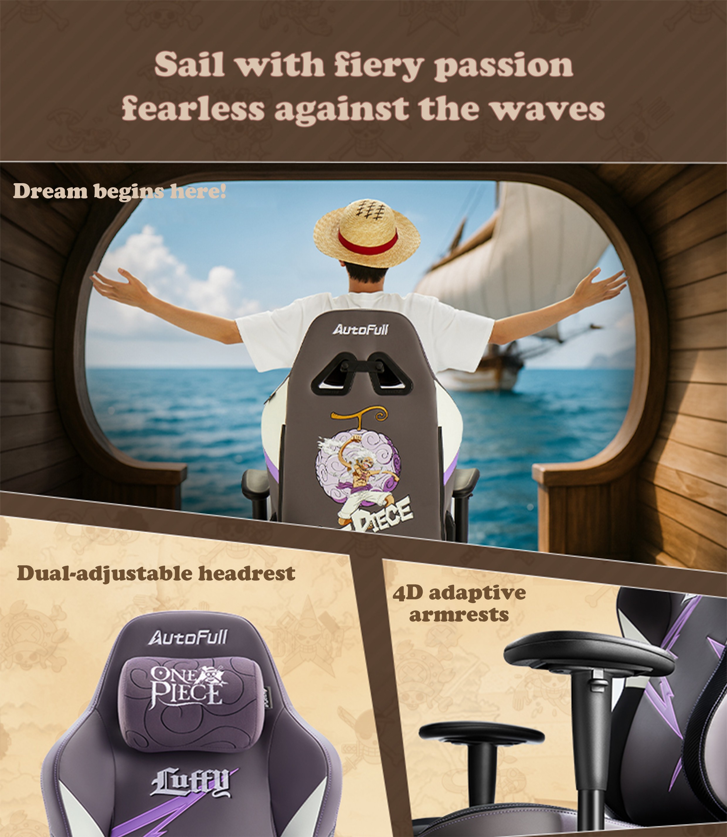 Gaming-Chairs-AutoFull-c3-One-Piece-Edition-black-and-purple-15 Gaming-Chairs-AutoFull-c3-One-Piece-Edition-black-and-purple-15