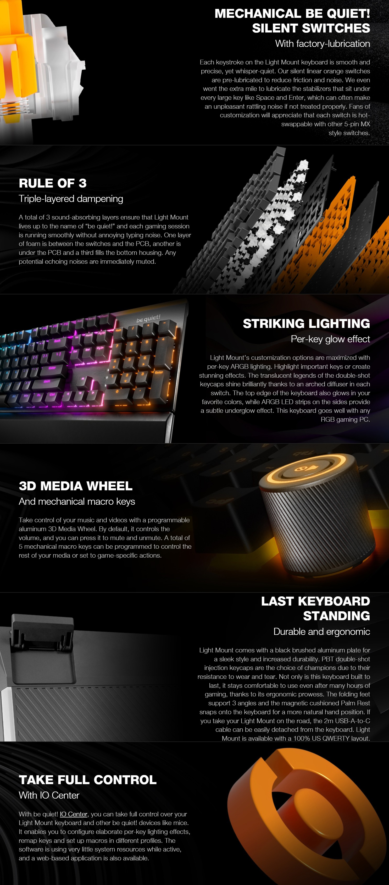 Keyboards-be-Quite-Light-Mount-Silent-Linear-ARGB-Gaming-Keyboard-BT003US-1