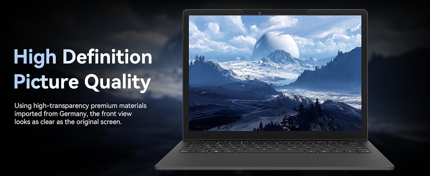 Laptop-Accessories-Magnetic-Laptop-Privacy-Screen-14-inch-for-16-9-Computer-Monitor-14-Removable-Anti-Glare-Protector-Blue-Light-Filter-Shield-Compatible-with-Lenovo-H-13