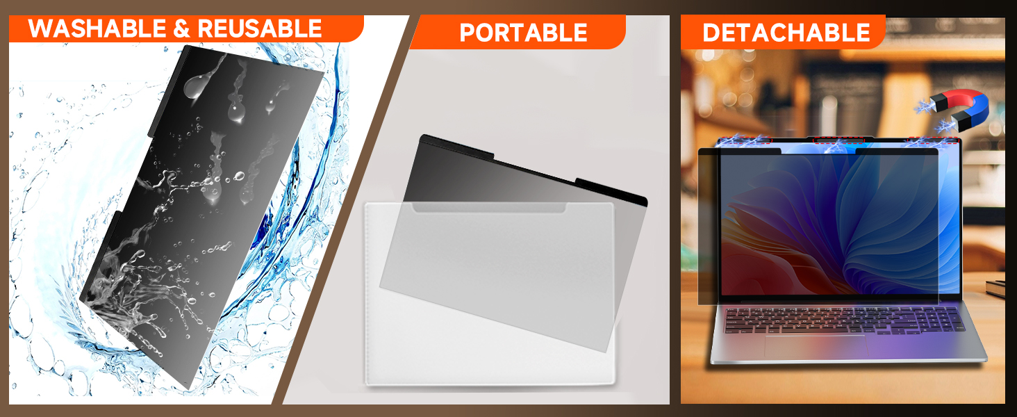 Laptop-Accessories-Magnetic-Laptop-Privacy-Screen-14-inch-for-16-9-Computer-Monitor-14-Removable-Anti-Glare-Protector-Blue-Light-Filter-Shield-Compatible-with-Lenovo-H-15