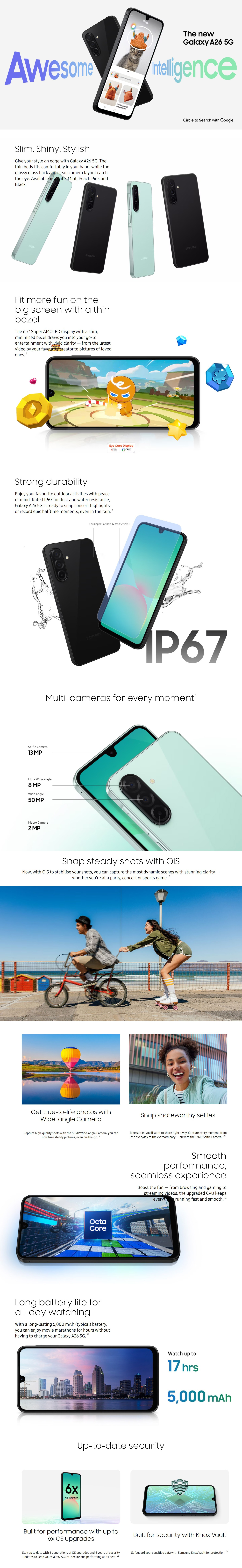 Mobile-Phone-Samsung-Galaxy-A26-5G-128GB-Smartphone-Black-SM-A266BZKDXSA-2