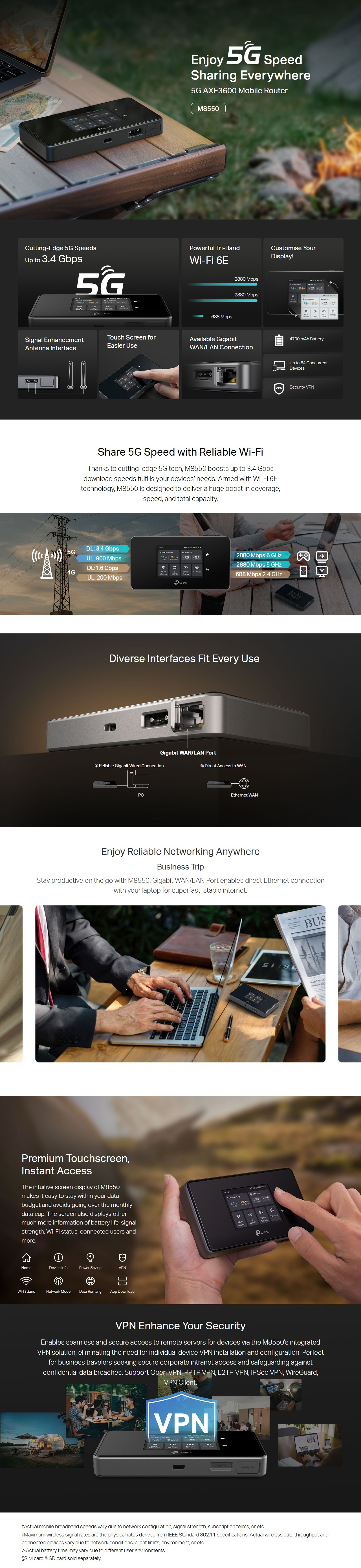 Routers-TP-Link-5G-Mobile-Wi-Fi-Router-M8550-1 Routers-TP-Link-5G-Mobile-Wi-Fi-Router-M8550-1