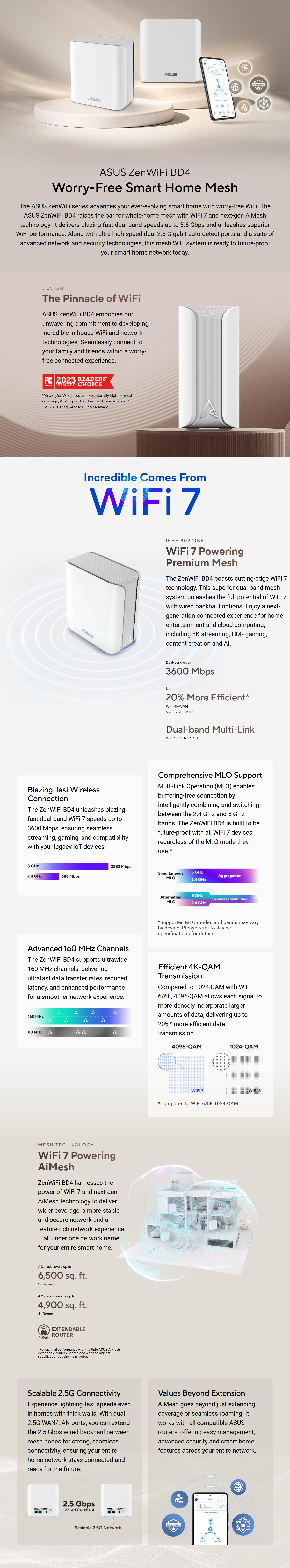 Routers-Asus-Dual-band-WiFi-7-802-11be-AiMesh-Extendable-Router-Black-3-Pack-ZENWIFI-BD4-B-3-pk-1 Routers-Asus-Dual-band-WiFi-7-802-11be-AiMesh-Extendable-Router-Black-3-Pack-ZENWIFI-BD4-B-3-pk-1