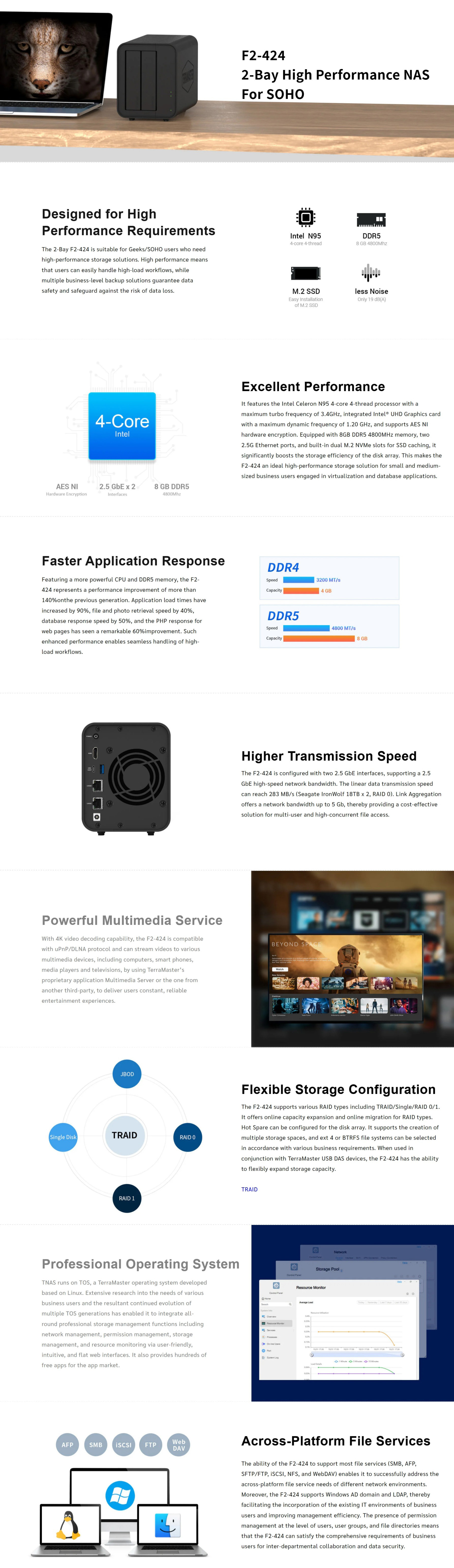 NAS-Network-Storage-Terra-Master-Intel-N95-Quad-Core-2-Bay-NAS-F2-424-1