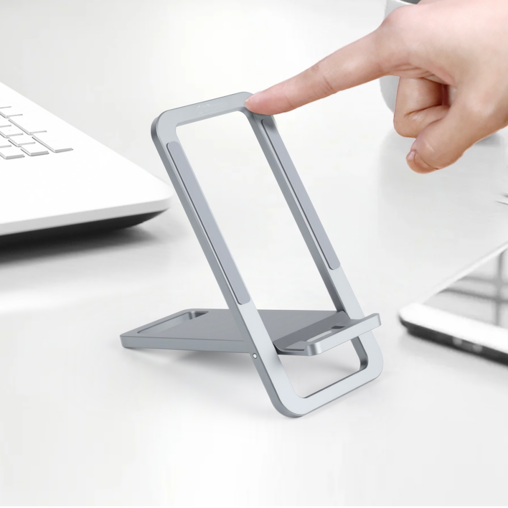 Phone-Holders-iPhone-Holder-Portable-Card-type-Foldable-Metal-Stand-Silver-43