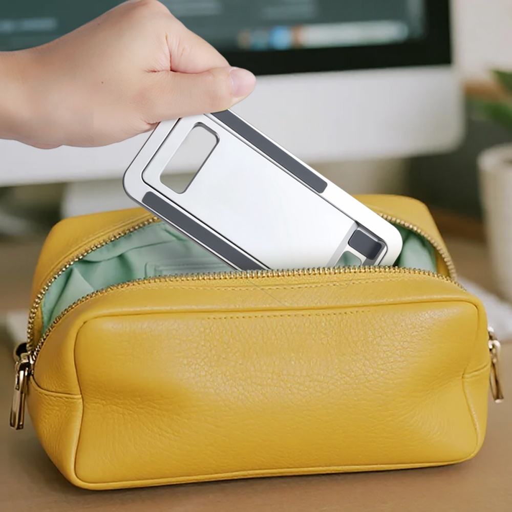 Phone-Holders-iPhone-Holder-Portable-Card-type-Foldable-Metal-Stand-Silver-44