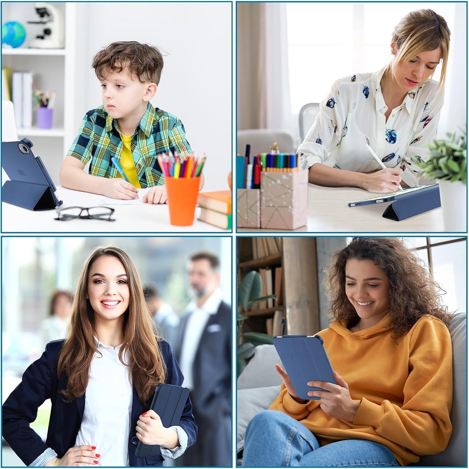 iPad-Accessories-Case-for-iPad-mini-7-A17-Pro-2024-iPad-Mini-6-2021-8-3-Inch-iPad-mini-7th-6th-Gen-Case-with-Pencil-Holder-Trifold-Stand-Smart-Folio-with-Soft-TPU-Blue-5