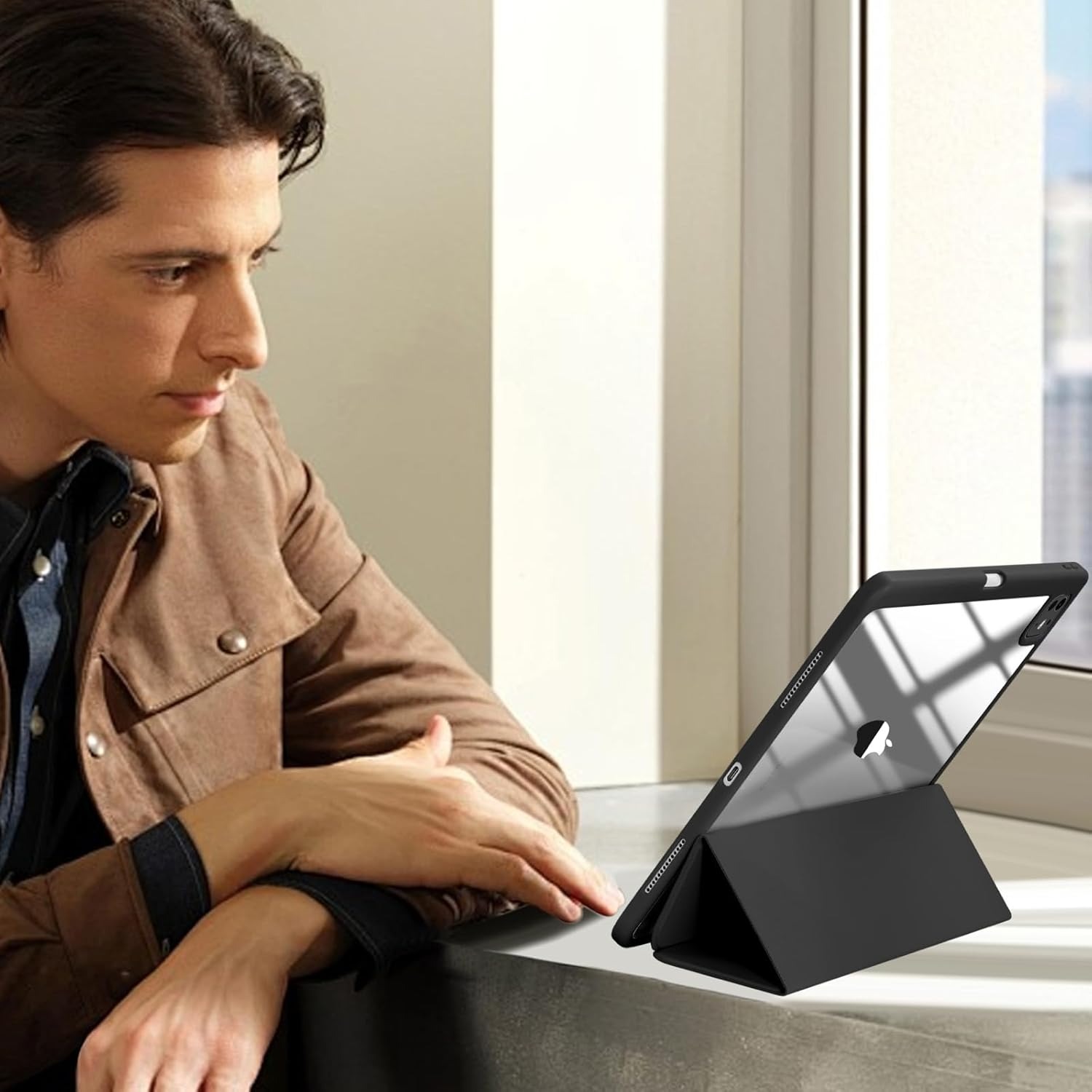 iPad-Accessories-iPad-Pro-13-Inch-Case-M4-2024-Model-7th-Generation-with-Pencil-Holder-Smart-iPad-Case-Support-Pencil-Pro-and-Pencil-USB-C-black-8