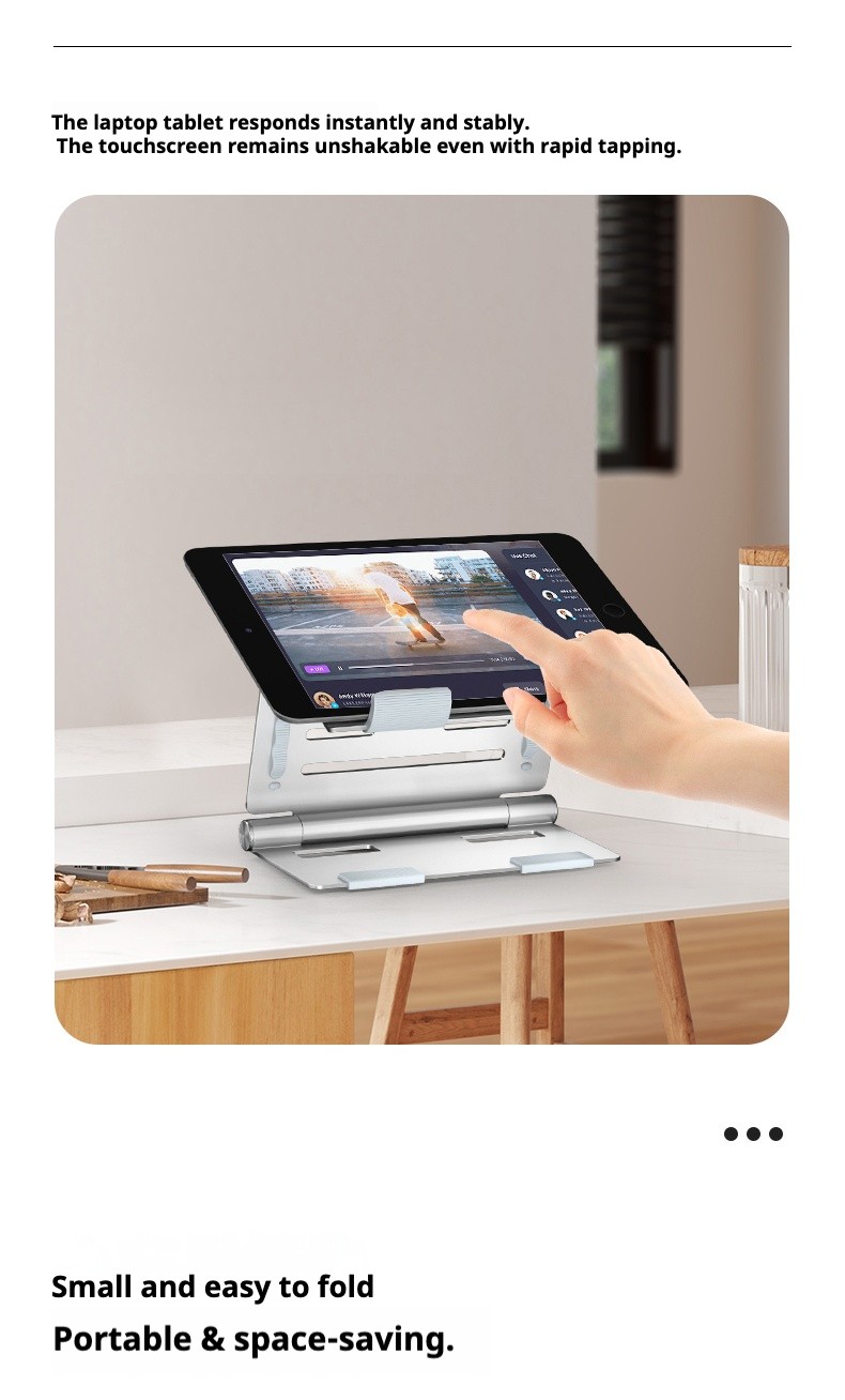 Laptop-Accessories-Laptop-Metal-Cooling-Stand-Multi-functional-Holder-Three-fold-Mini-Compact-Silver-59