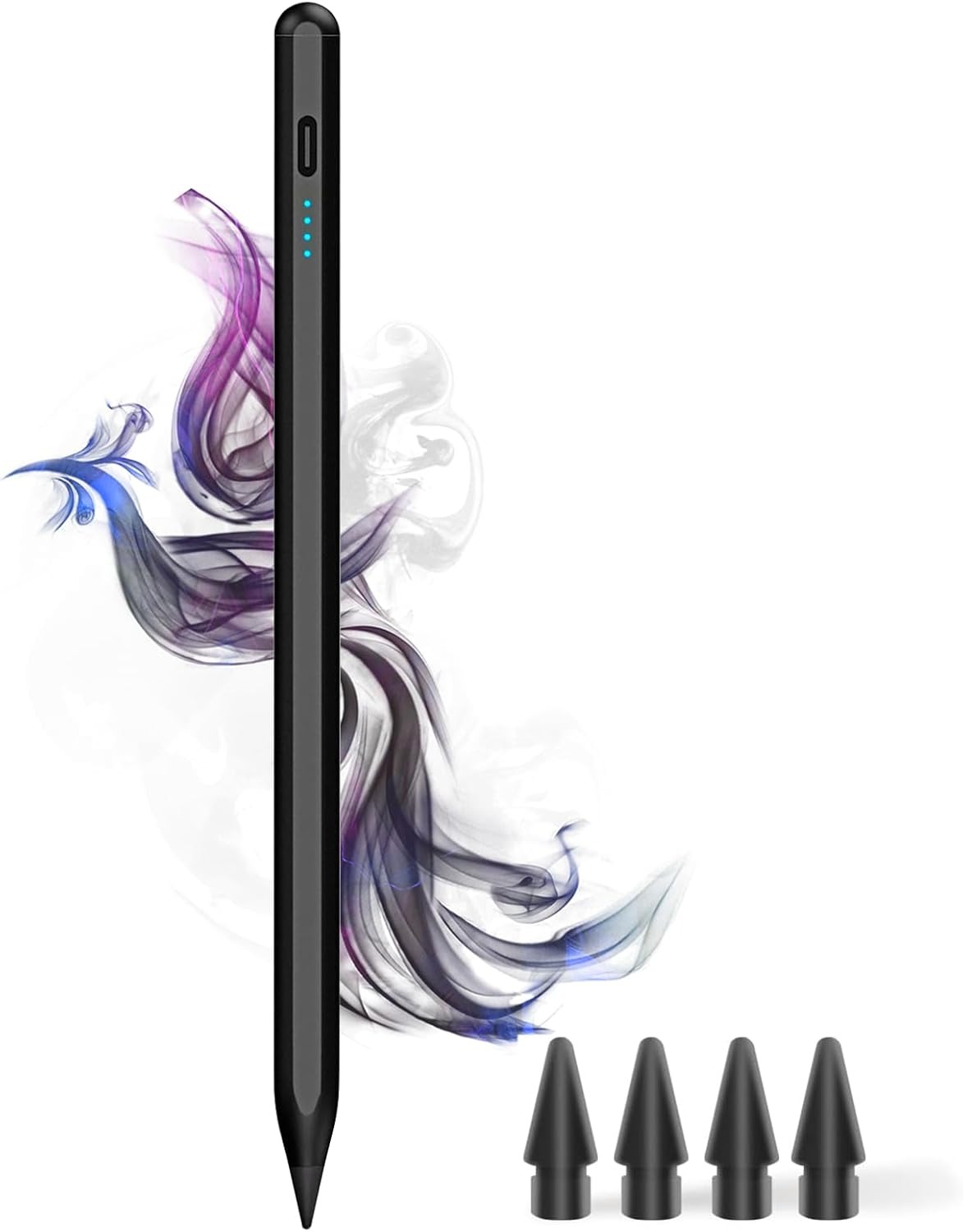 Stylet Apple Pencil 1ère Génération Compatible IPad 2018-2025 - Charge Rapide 15min, Aimanté, Précision Haute