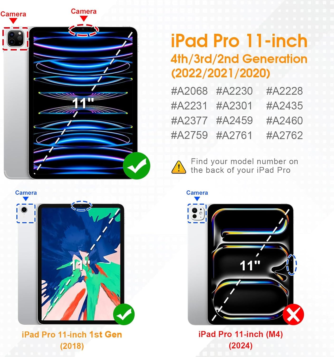 iPad-Accessories-Hybrid-Slim-black-Case-for-iPad-Pro-11-inch-4th-3rd-Generation-2022-2021-Built-in-Pencil-Holder-Shockproof-Cover-w-Clear-Transparent-Back-Shell-21