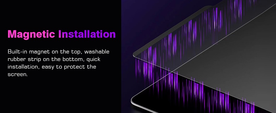 Laptop-Accessories-Magnetic-15-6-Inch-Laptop-Privacy-Screen-for-16-9-Computer-Monitor-Removable-Anti-Glare-Blue-Light-Filter-Protector-15-in-Privacy-Shield-Compatible-15