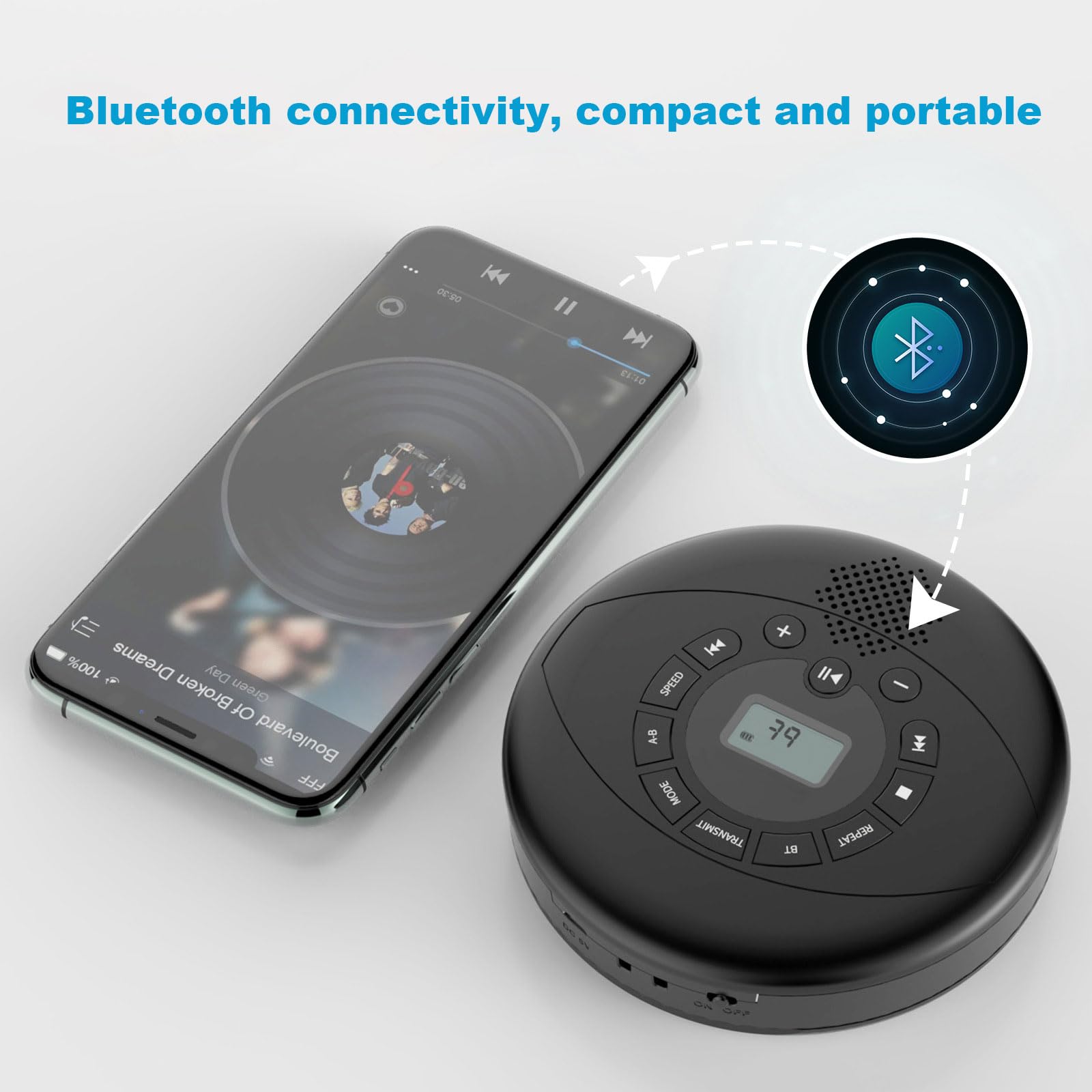 Sound-Audio-Equipment-Portable-CD-Player-with-Bluetooth-CD-Music-Player-FM-Radio-Support-AUX-USB-CD-Boombox-Headphone-Jack-CD-Players-for-Home-Kids-Kpop-Gift-3