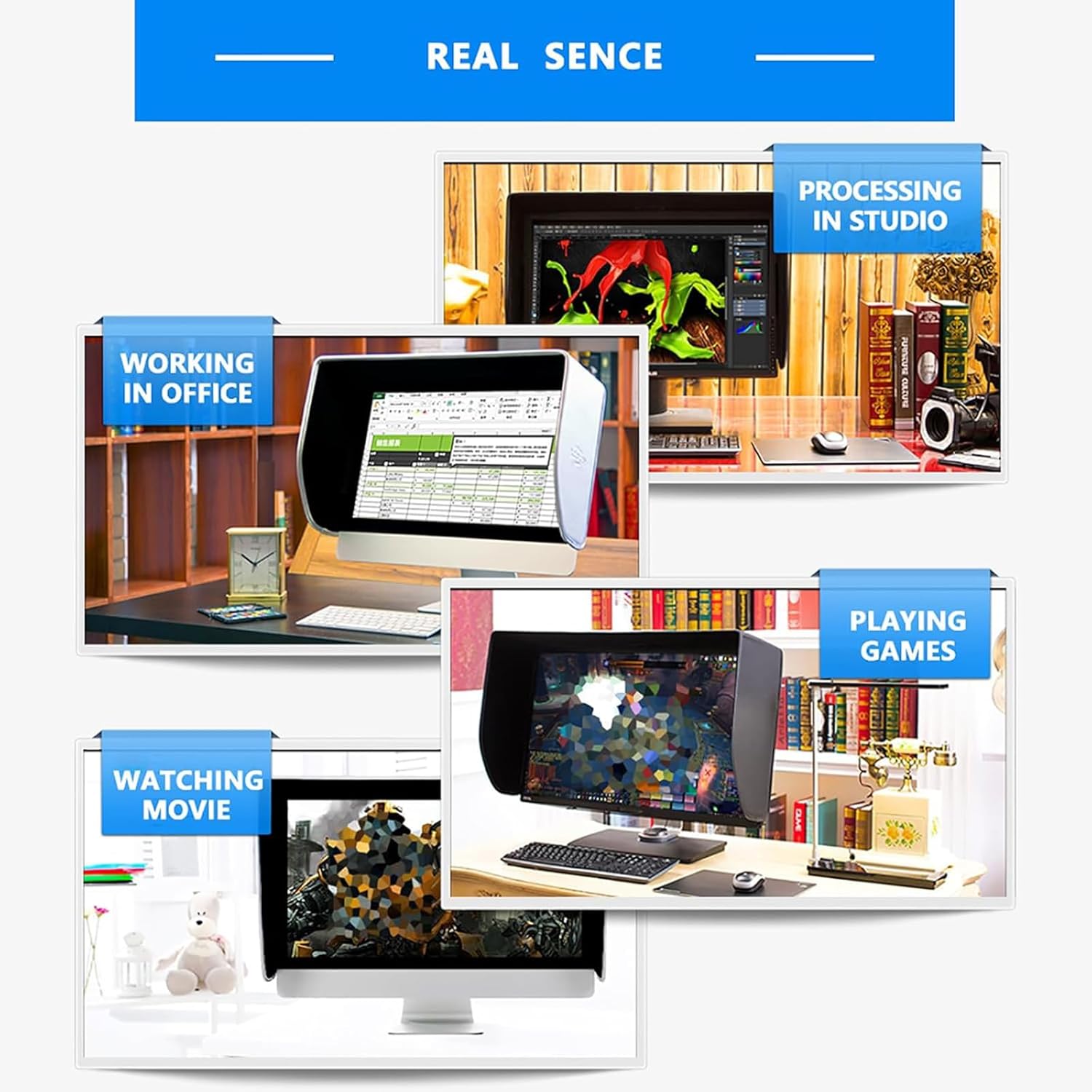 Computer-Accessories-27-inch-Display-Monitor-Hood-Sunshade-Screen-Sun-Visor-Adjustable-17-28-Inches-Monitor-Hood-Computer-Screen-Glare-Protection-for-Office-Play-Games-9