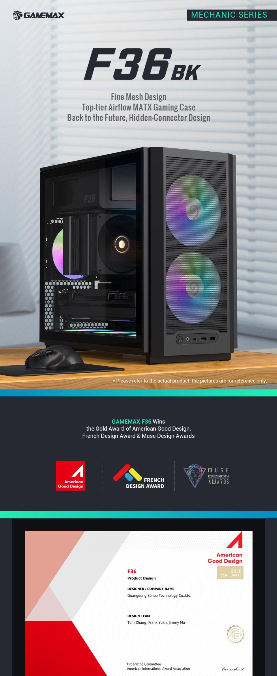 Cases-GameMax-F36-BK-Micro-ATX-Gaming-Case-3x-ARGB-fan-20 Cases-GameMax-F36-BK-Micro-ATX-Gaming-Case-3x-ARGB-fan-20