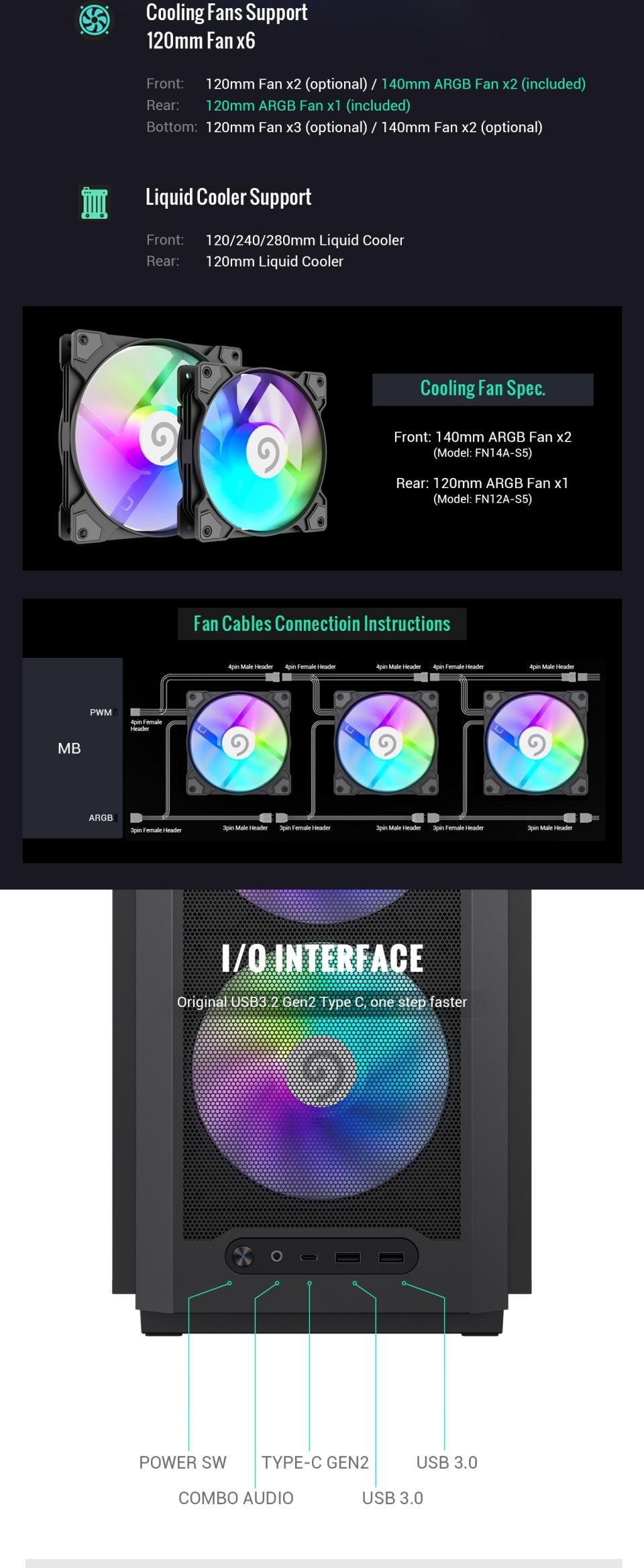 Cases-GameMax-F36-BK-Micro-ATX-Gaming-Case-3x-ARGB-fan-22 Cases-GameMax-F36-BK-Micro-ATX-Gaming-Case-3x-ARGB-fan-22