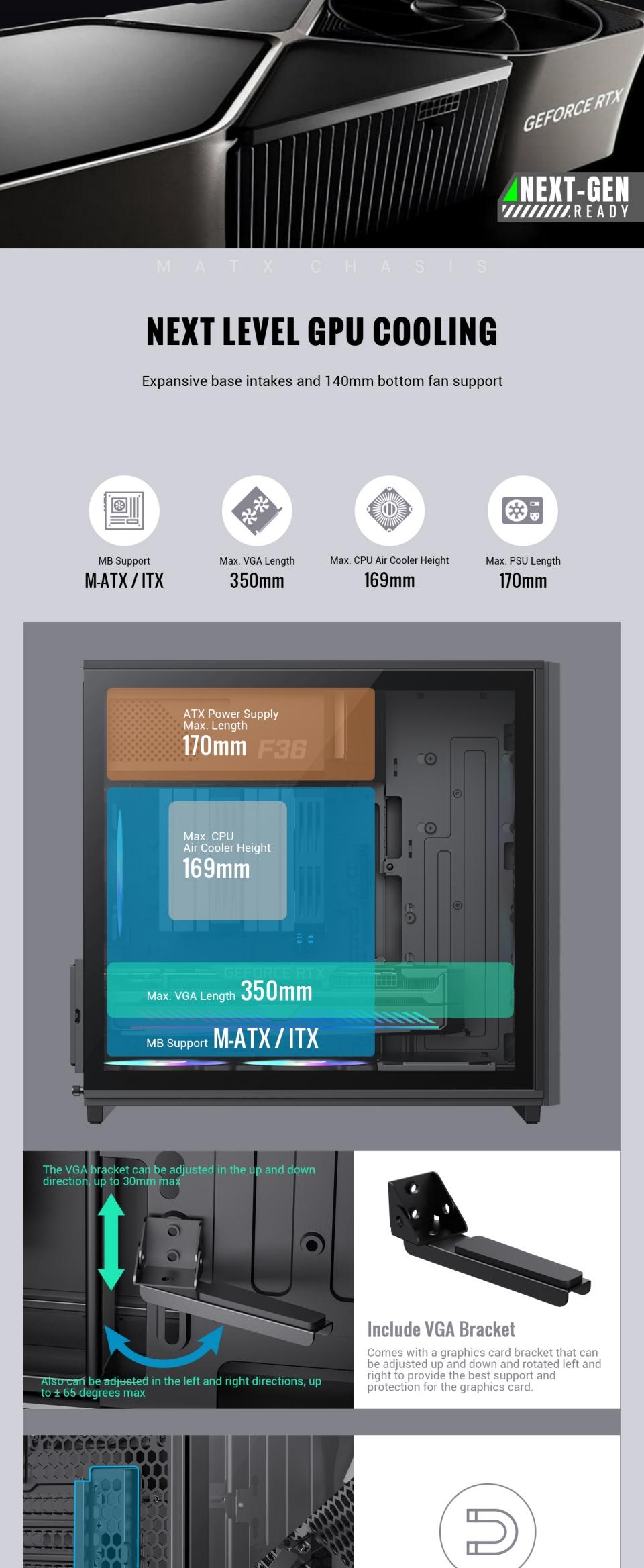 Cases-GameMax-F36-BK-Micro-ATX-Gaming-Case-3x-ARGB-fan-24 Cases-GameMax-F36-BK-Micro-ATX-Gaming-Case-3x-ARGB-fan-24