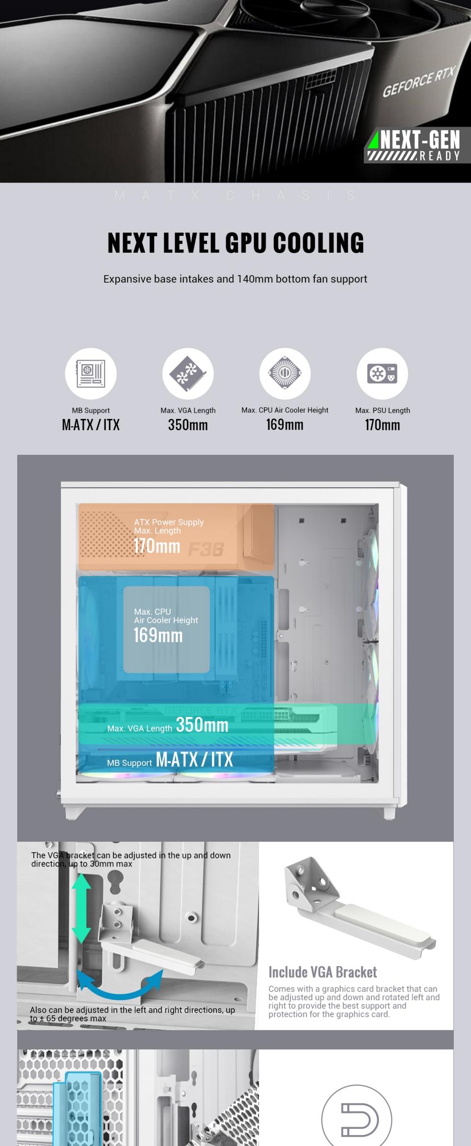 Cases-GameMax-F36-WH-Micro-ATX-Gaming-Case-3x-ARGB-fan-28 Cases-GameMax-F36-WH-Micro-ATX-Gaming-Case-3x-ARGB-fan-28