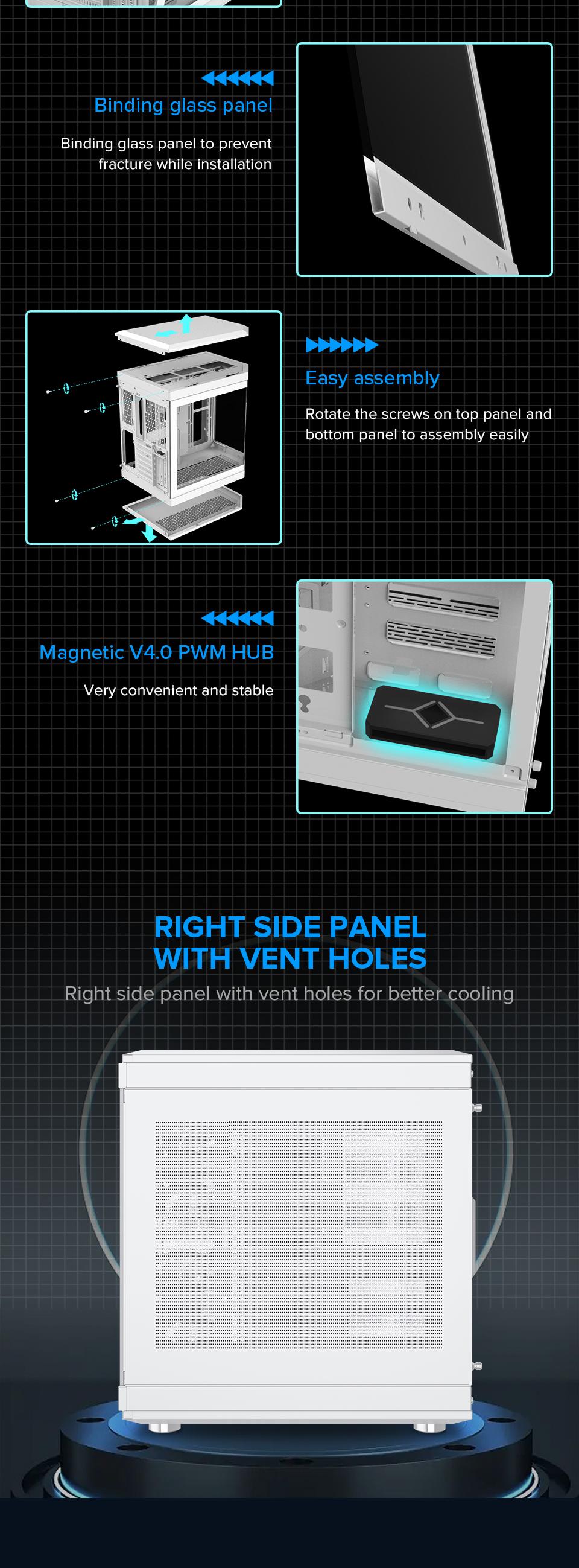 Cases-GameMax-HYPE-Mid-Tower-ATX-PC-case-3x-ARGB-fan-white-16 Cases-GameMax-HYPE-Mid-Tower-ATX-PC-case-3x-ARGB-fan-white-16