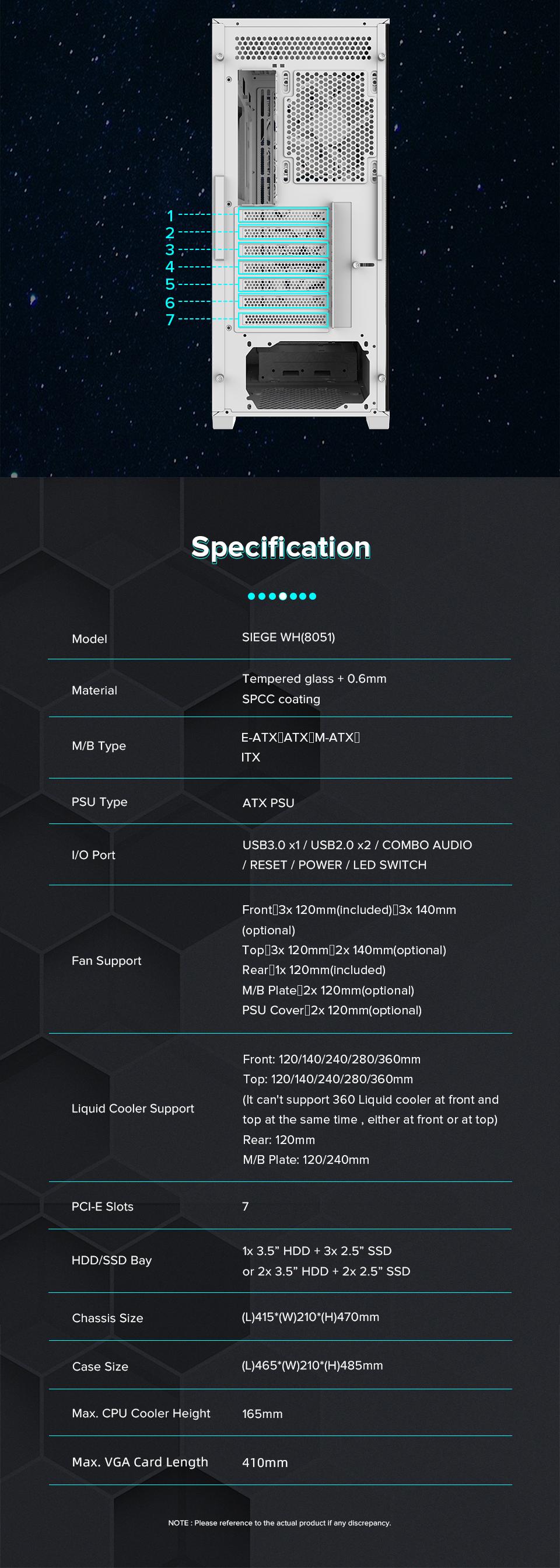 Cases-GameMax-Siege-E-ATX-Mid-Tower-Gaming-Case-1x-Tempered-glass-side-panel-Pre-installed-4x-ARGB-Fans-white-42 Cases-GameMax-Siege-E-ATX-Mid-Tower-Gaming-Case-1x-Tempered-glass-side-panel-Pre-installed-4x-ARGB-Fans-white-42