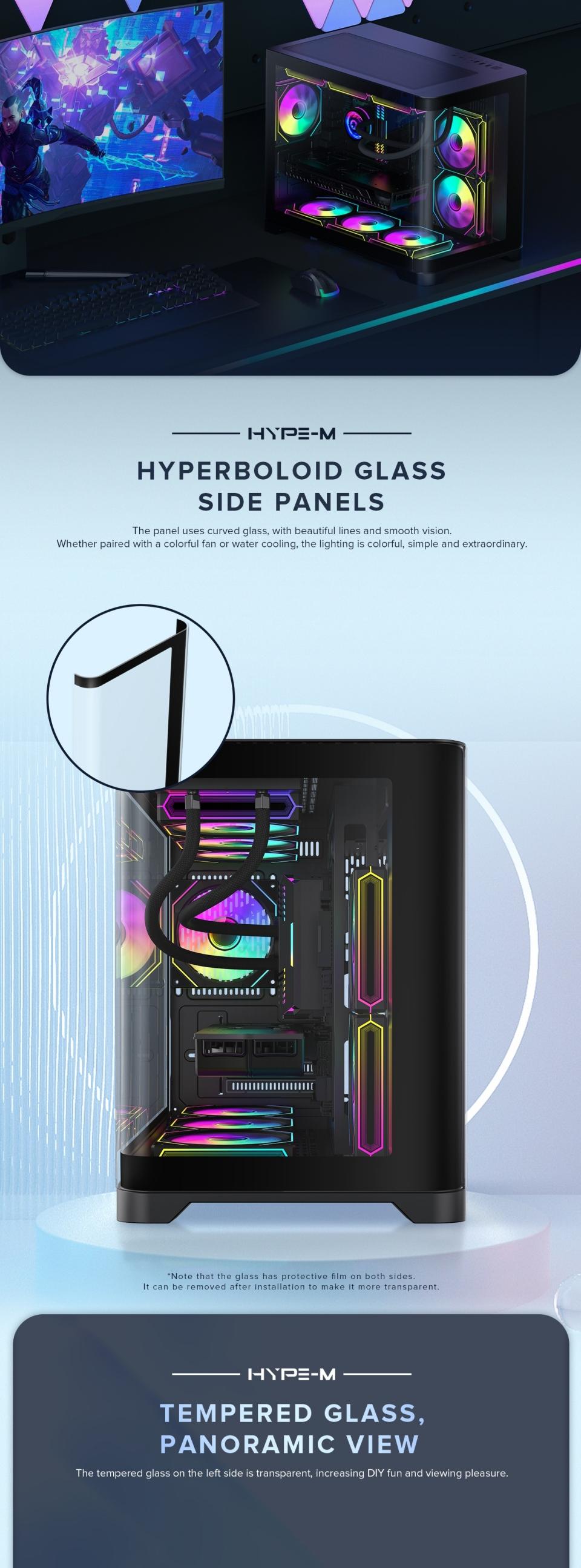 Cases-Gamemax-HYPE-M-BK-Computer-case-M-ATX-black-Case-3x-ARGB-fan-25 Cases-Gamemax-HYPE-M-BK-Computer-case-M-ATX-black-Case-3x-ARGB-fan-25