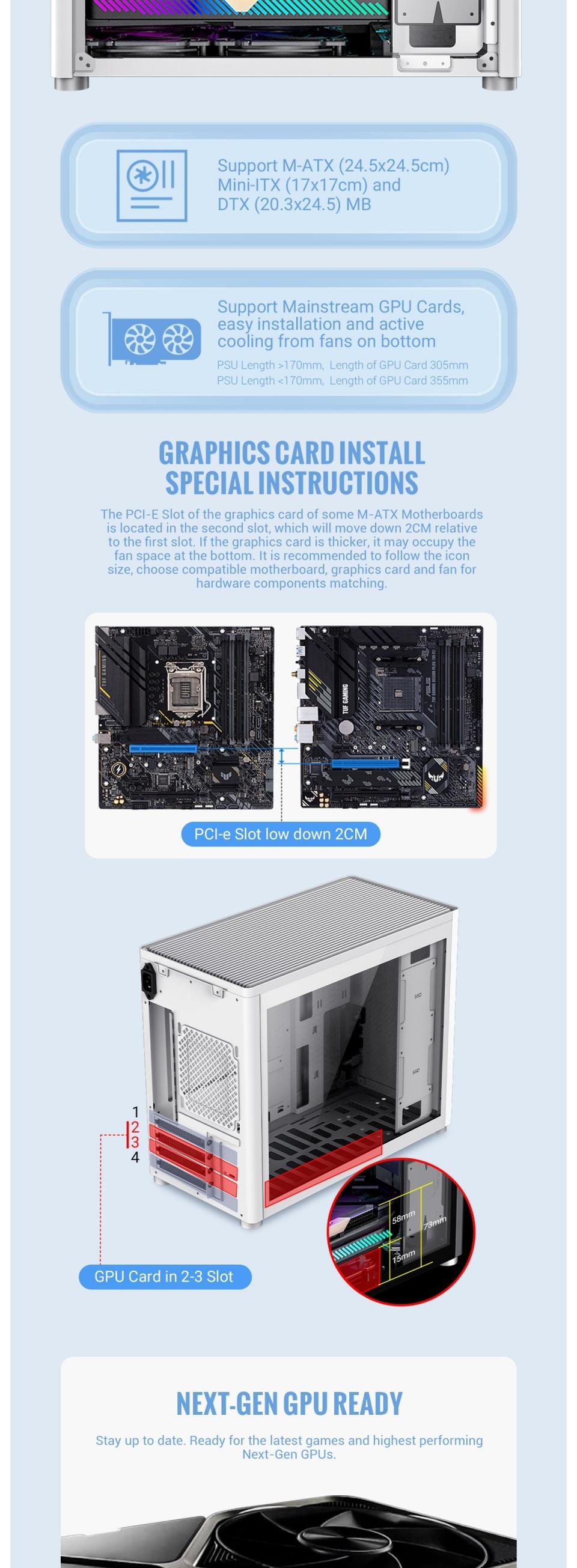 Cases-Gamemax-SPARK-Computer-case-MATX-White-10