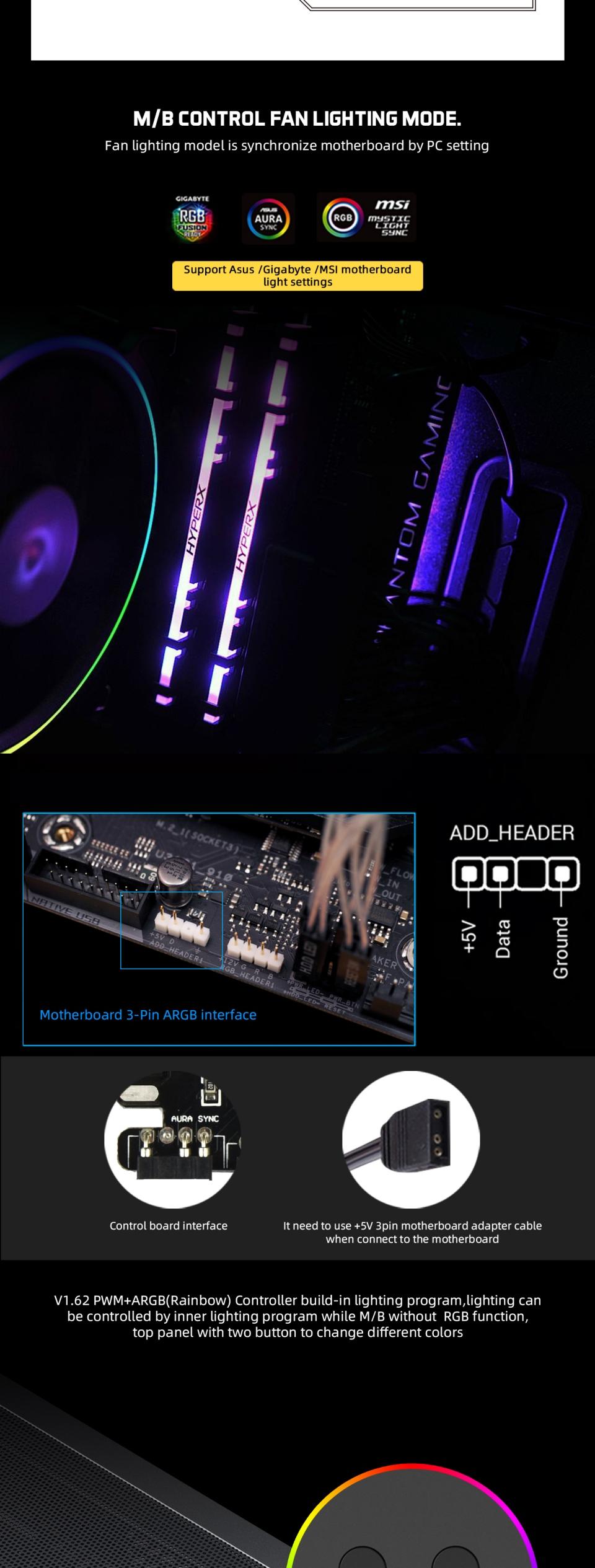 Gamemax-Aero-Mini-MATX-black-Case-White-internal-4x-ARGB-fan-Aero-Mini-21 Gamemax-Aero-Mini-MATX-black-Case-White-internal-4x-ARGB-fan-Aero-Mini-21