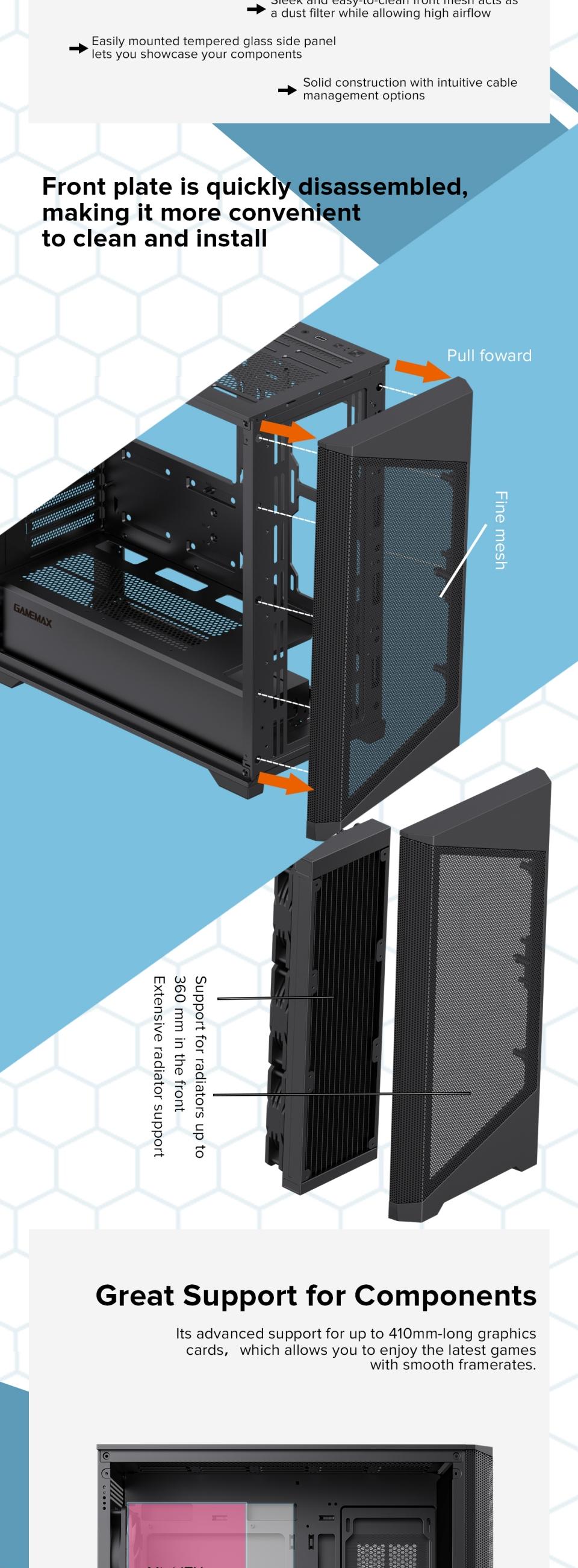 Gamemax-Destroyer-MB-MATX-black-Case-4x-FRGB-fan-19