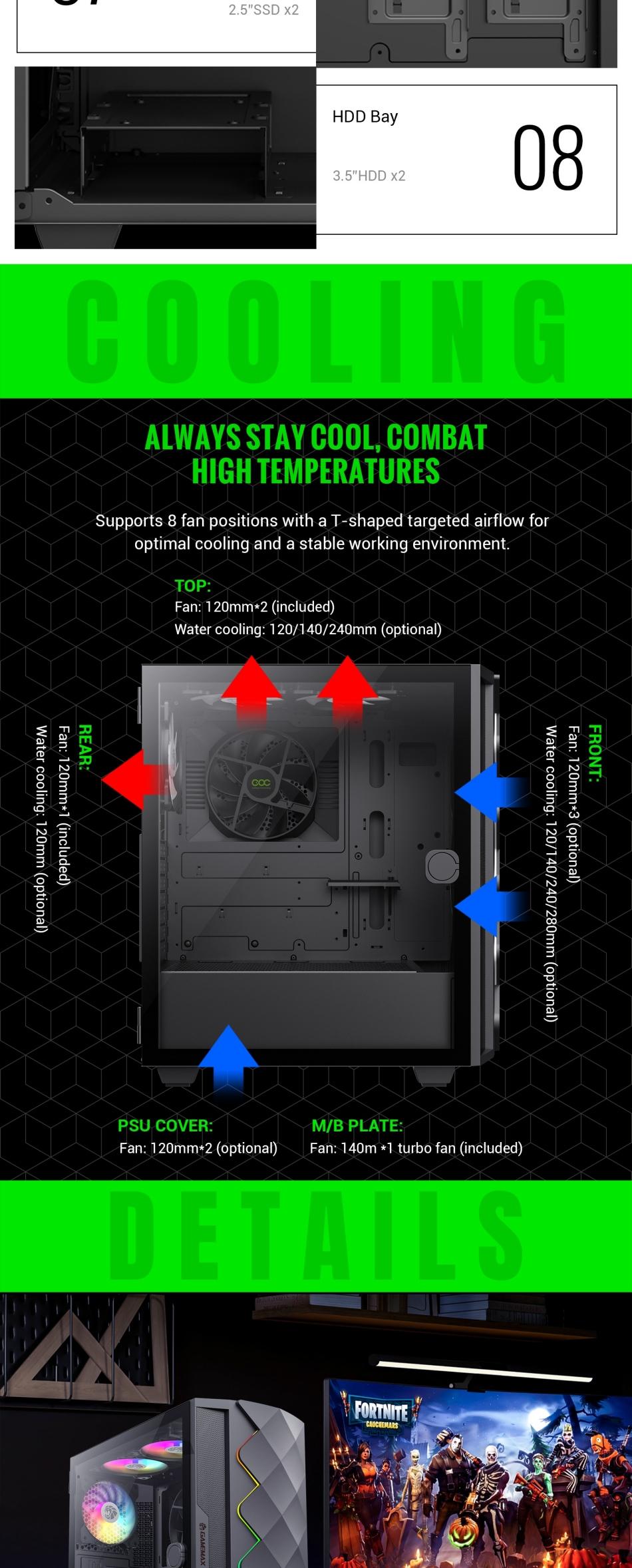 Gamemax-Diamond-COC-Black-ATX-Mid-Tower-Black-Chassis-1x-ARGB-fan-1x-14CM-Turbo-COC-fan-23 Gamemax-Diamond-COC-Black-ATX-Mid-Tower-Black-Chassis-1x-ARGB-fan-1x-14CM-Turbo-COC-fan-23