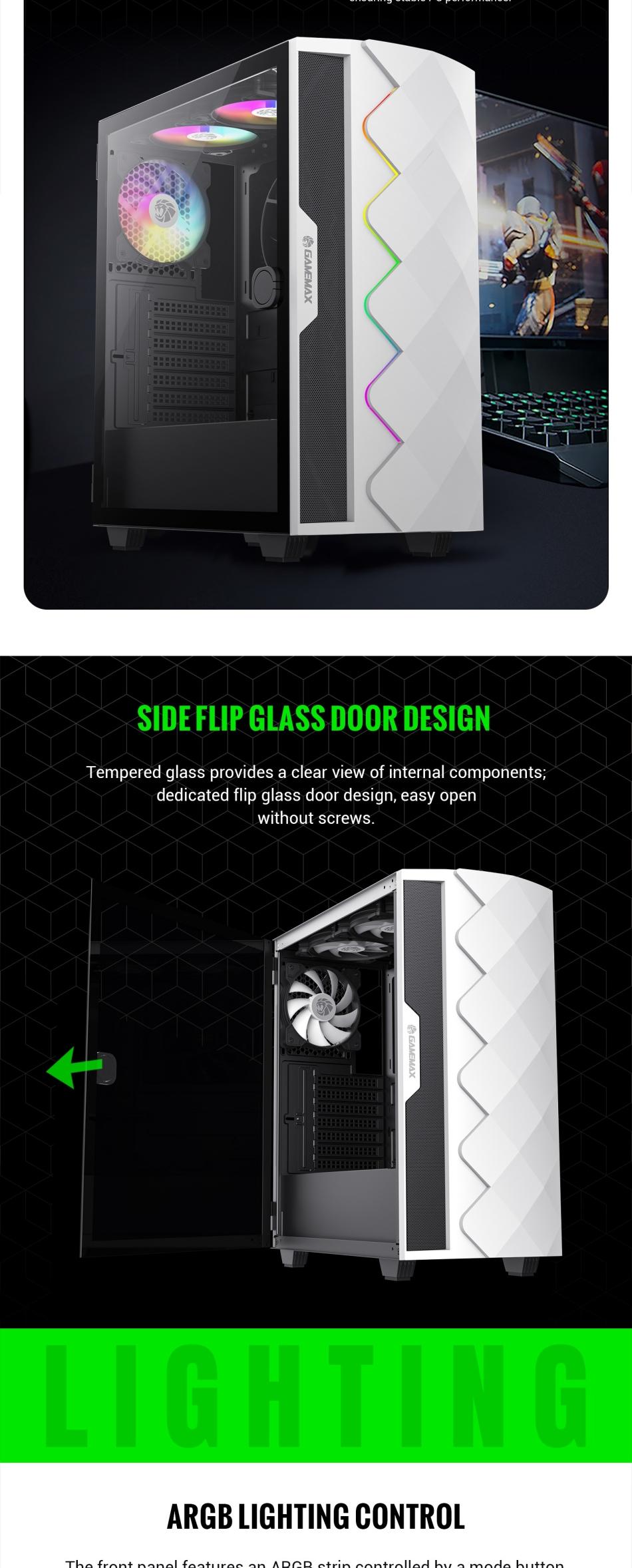 Gamemax-Diamond-COC-WT-ATX-Mid-Tower-Black-Chassis-1x-ARGB-fan-1x-14CM-Turbo-COC-fan-21 Gamemax-Diamond-COC-WT-ATX-Mid-Tower-Black-Chassis-1x-ARGB-fan-1x-14CM-Turbo-COC-fan-21