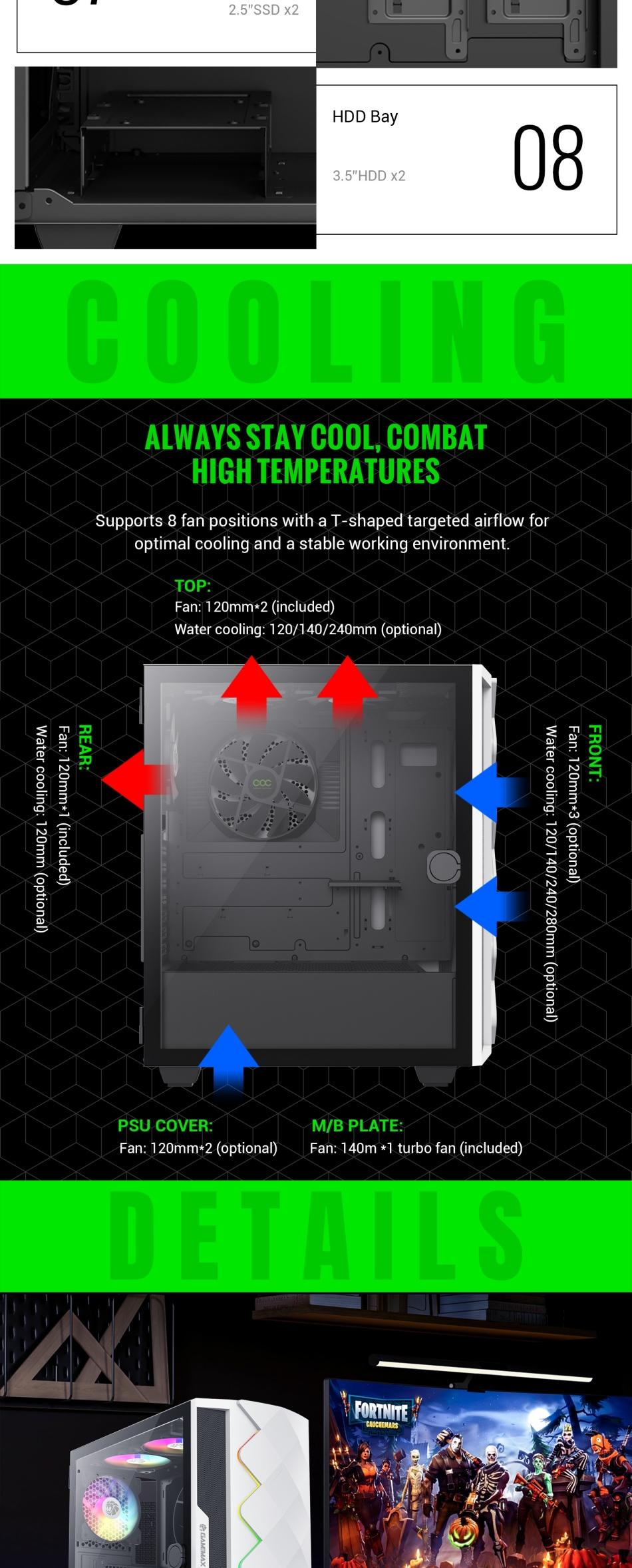 Gamemax-Diamond-COC-WT-ATX-Mid-Tower-Black-Chassis-1x-ARGB-fan-1x-14CM-Turbo-COC-fan-25 Gamemax-Diamond-COC-WT-ATX-Mid-Tower-Black-Chassis-1x-ARGB-fan-1x-14CM-Turbo-COC-fan-25