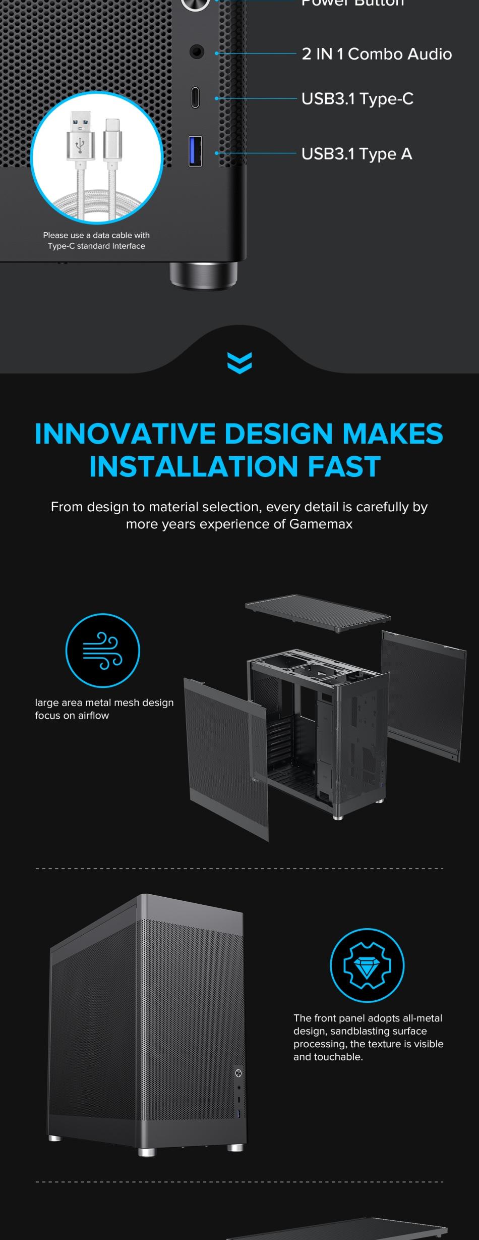 Gamemax-Mesh-BOX-PRO-ATX-Black-No-fan-16