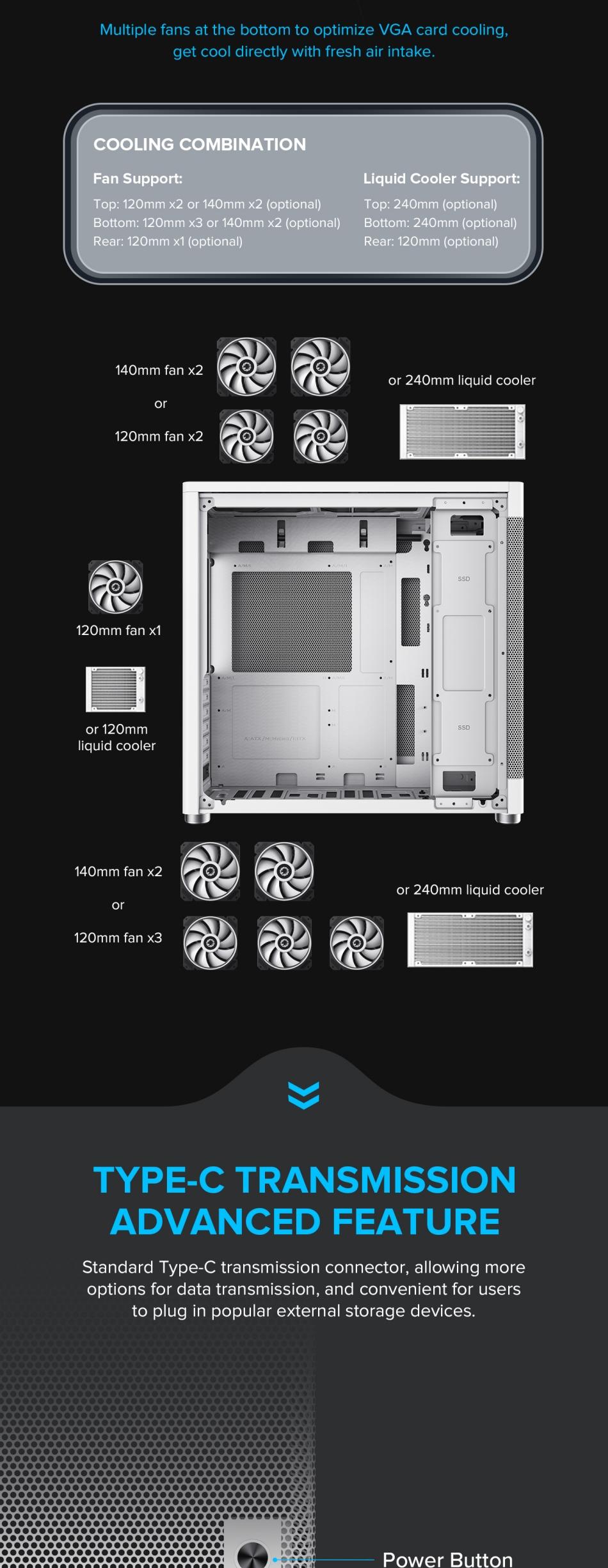 Gamemax-Mesh-BOX-PRO-ATX-White-No-fan-20