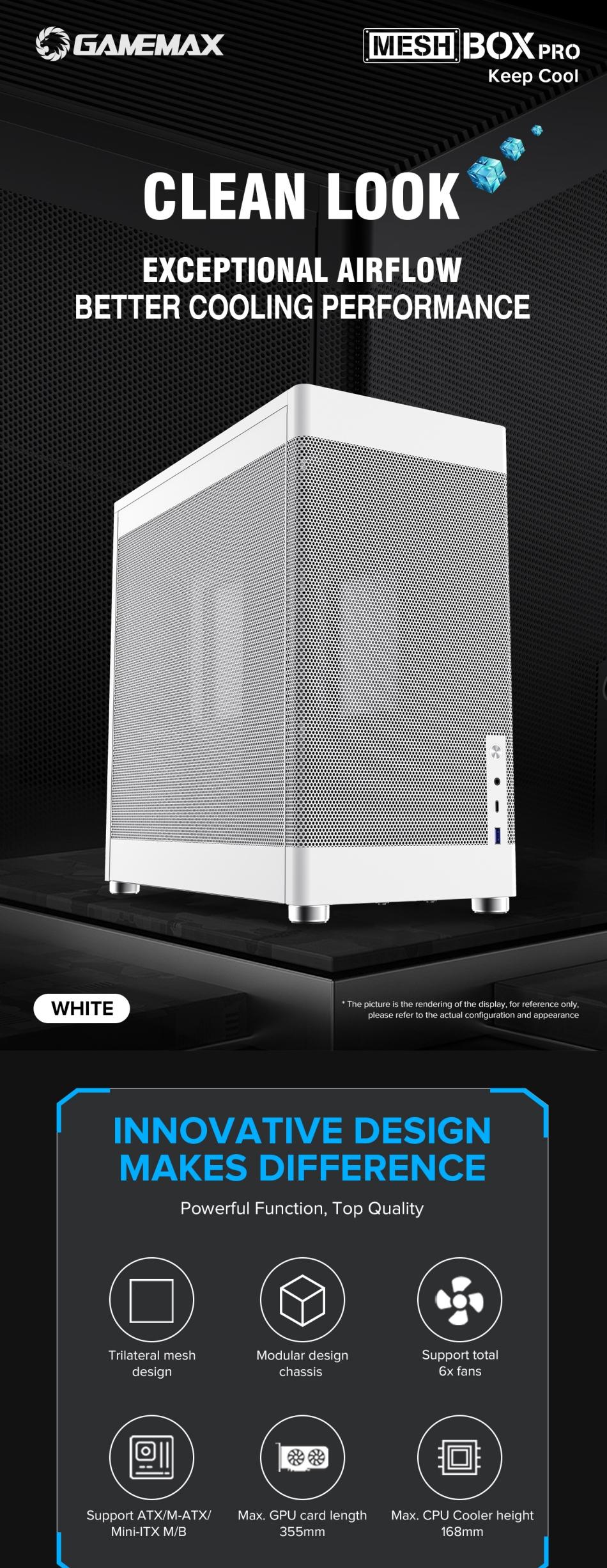 Gamemax-Mesh-BOX-PRO-ATX-White-No-fan-21