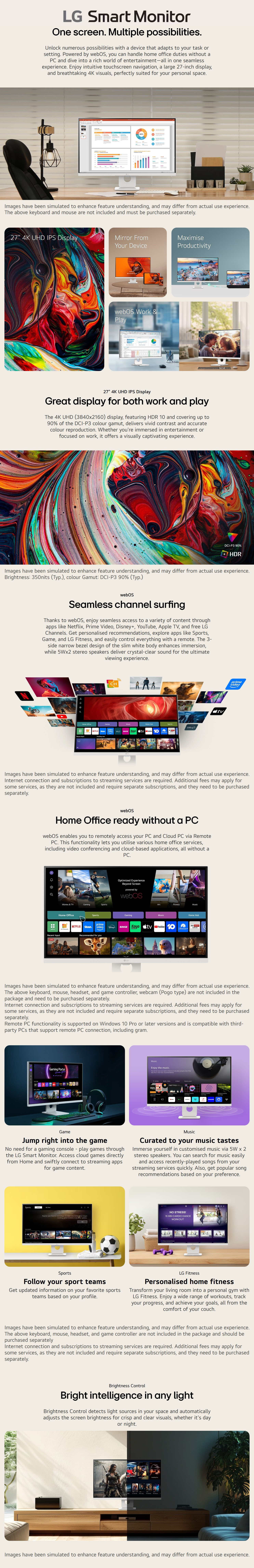 Monitors-LG-27in-4K-UHD-IPS-Smart-Monitor-with-webOS-and-USB-Type-C-27U731SA-W-1