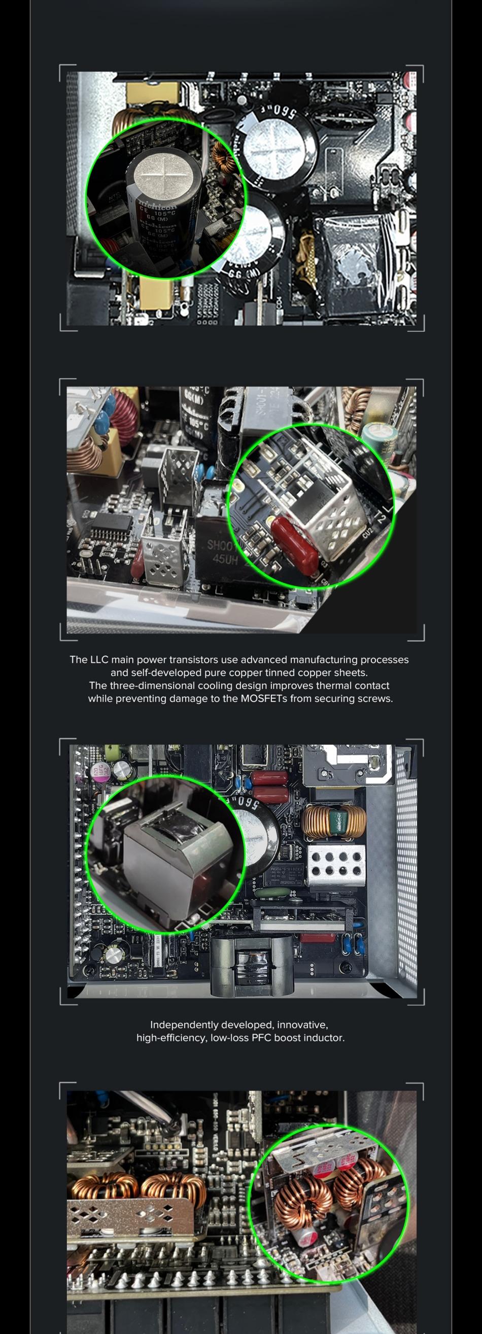 Power-Supply-PSU-Gamemax-GX-1050-PRO-White-1050W-80-Platinum-Power-Supply-ATX3-0-PCIE5-0-18